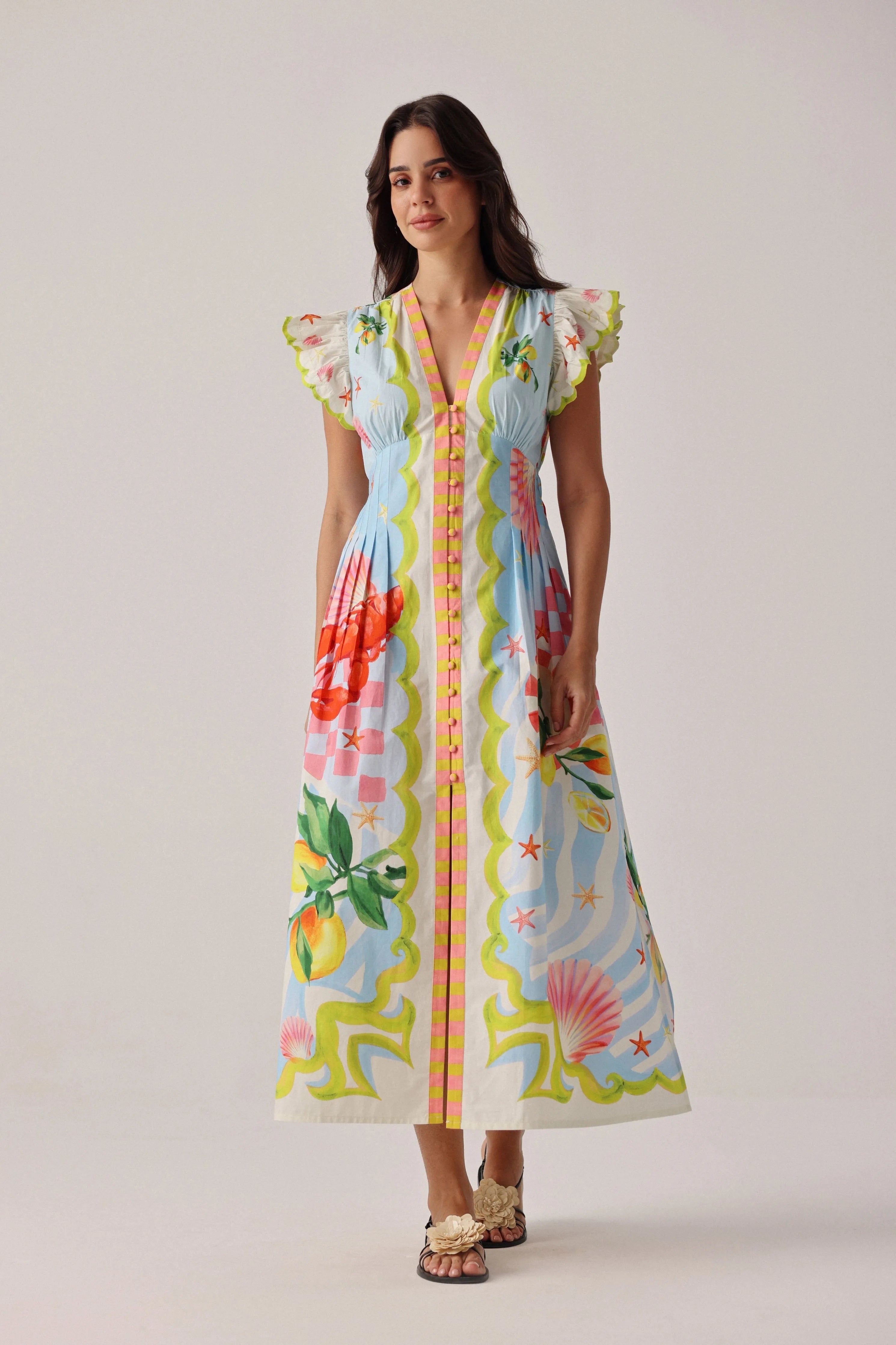 Estella Maxi Summer Zest Dress