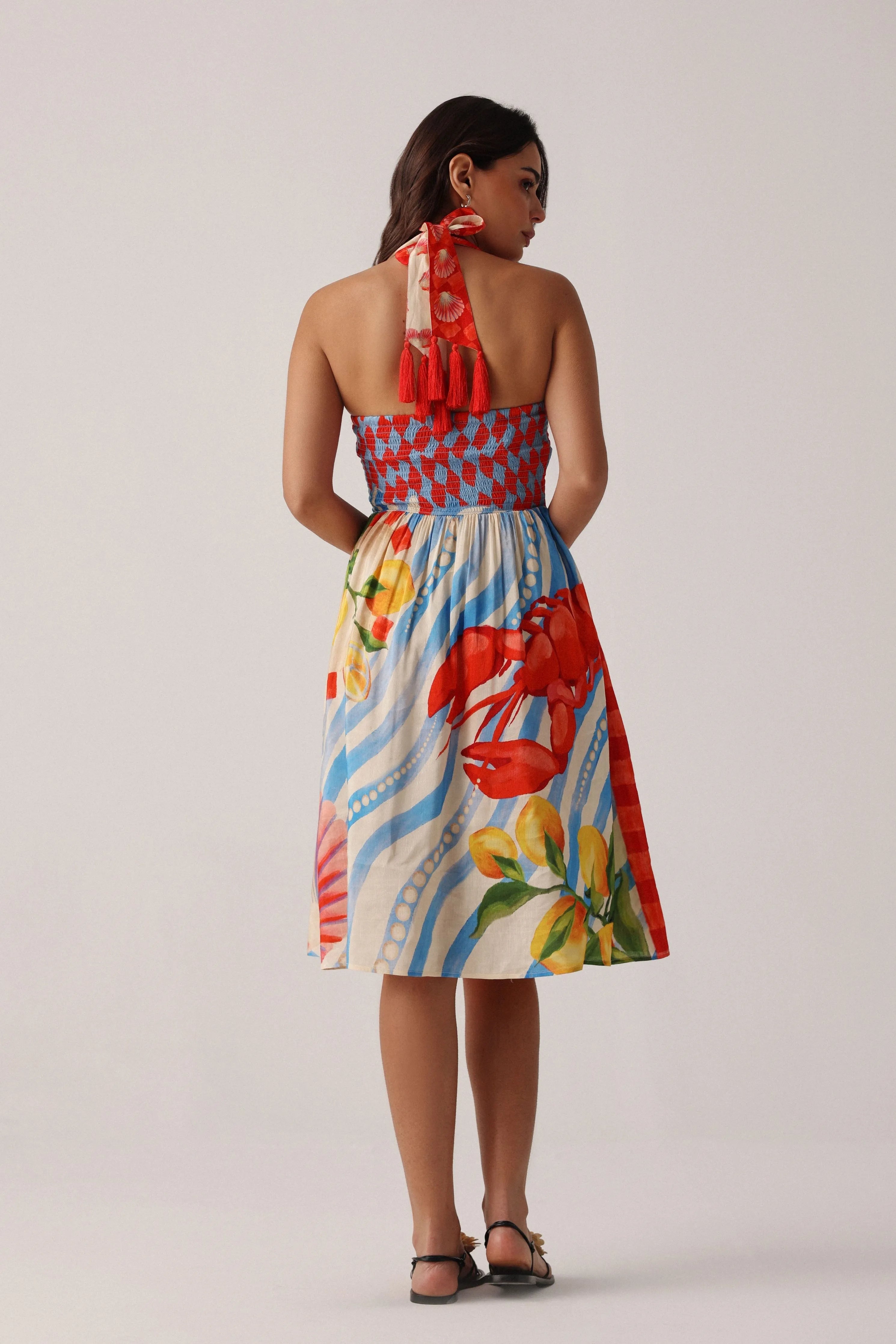 Hazel Midi Summer Zest Dress