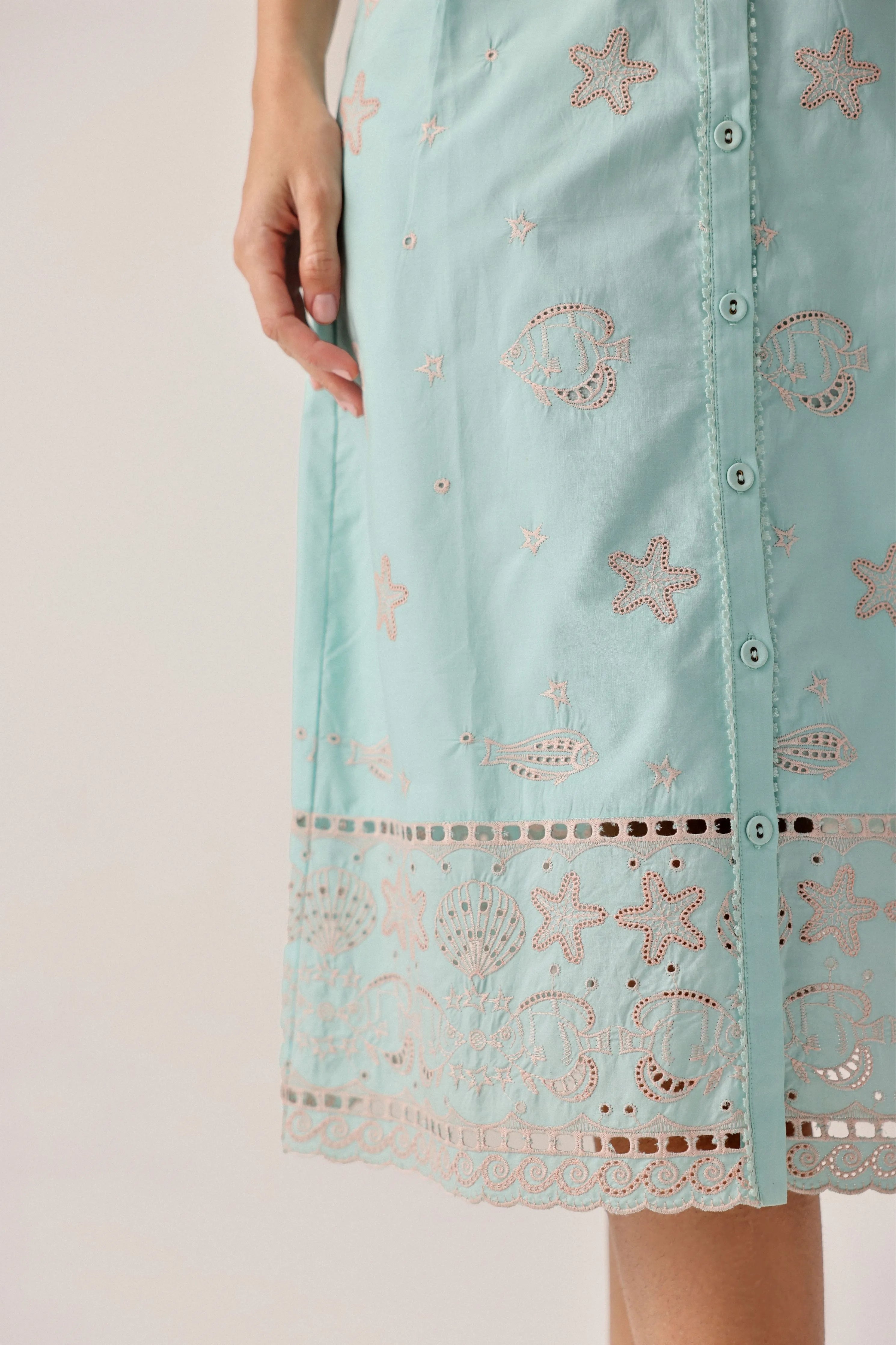 Kaia Aqua Skirt