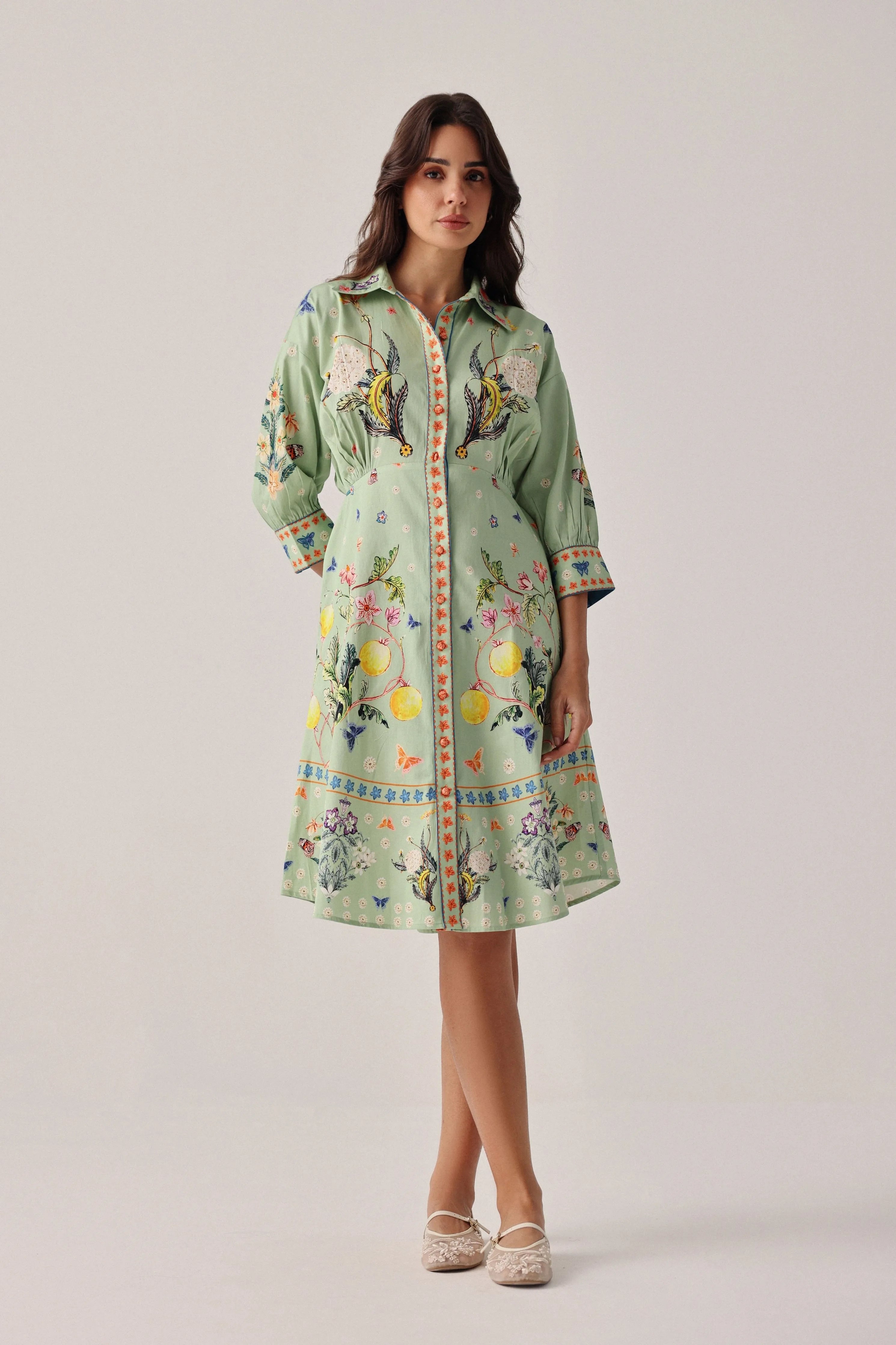 Lena Midi Prairee Dress