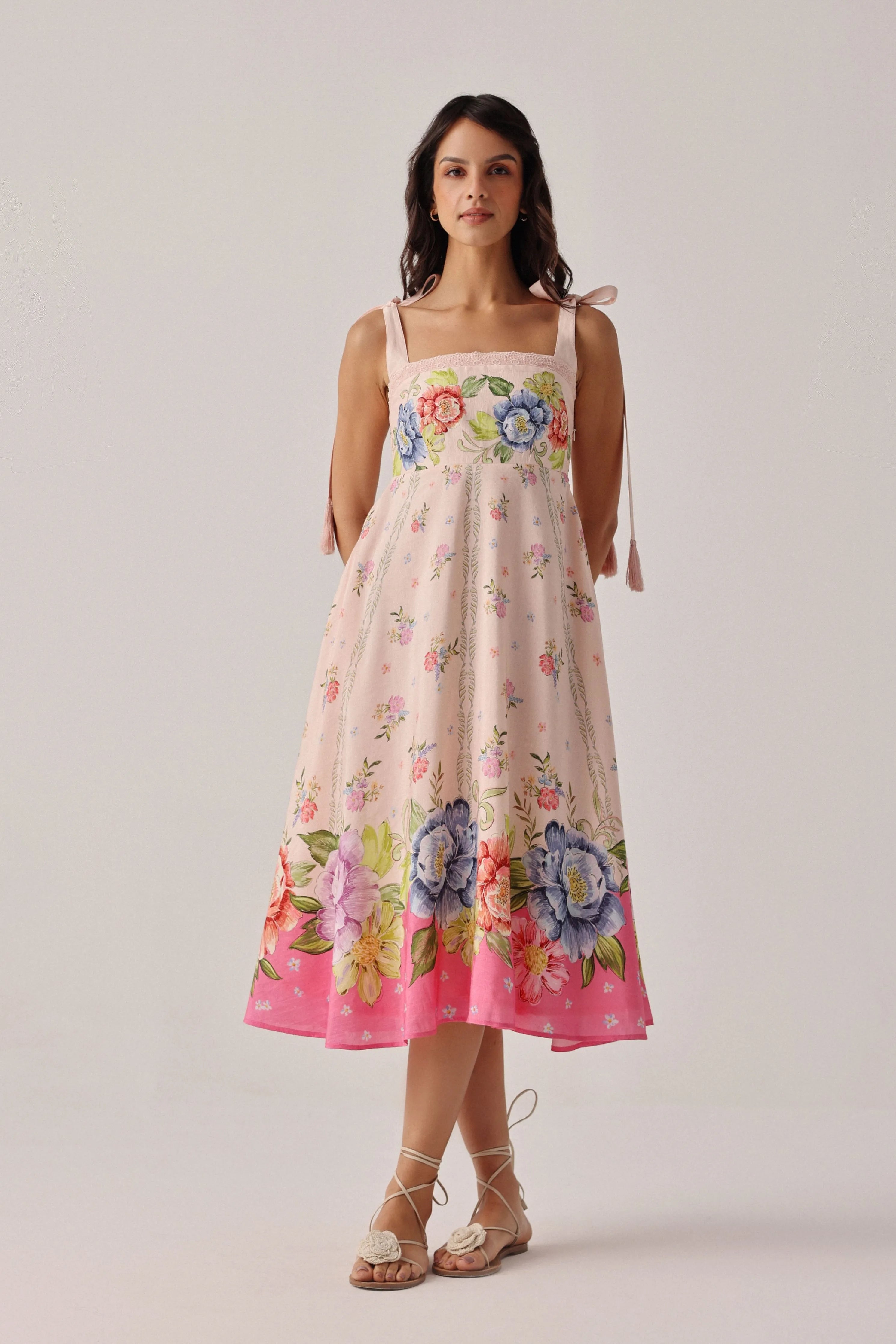 Nora Midi Bloom Dress