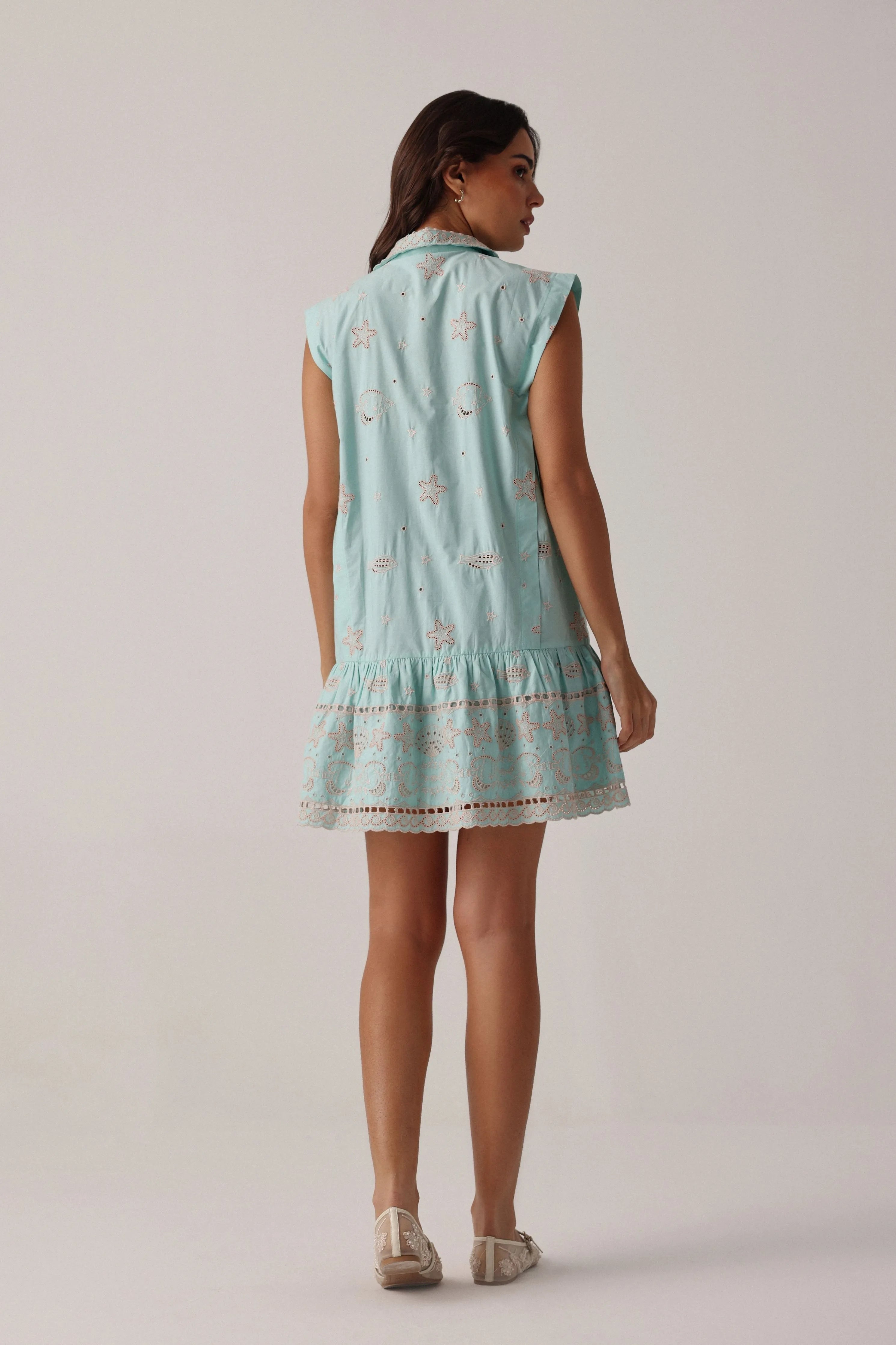 Vega Mini Aqua Dress