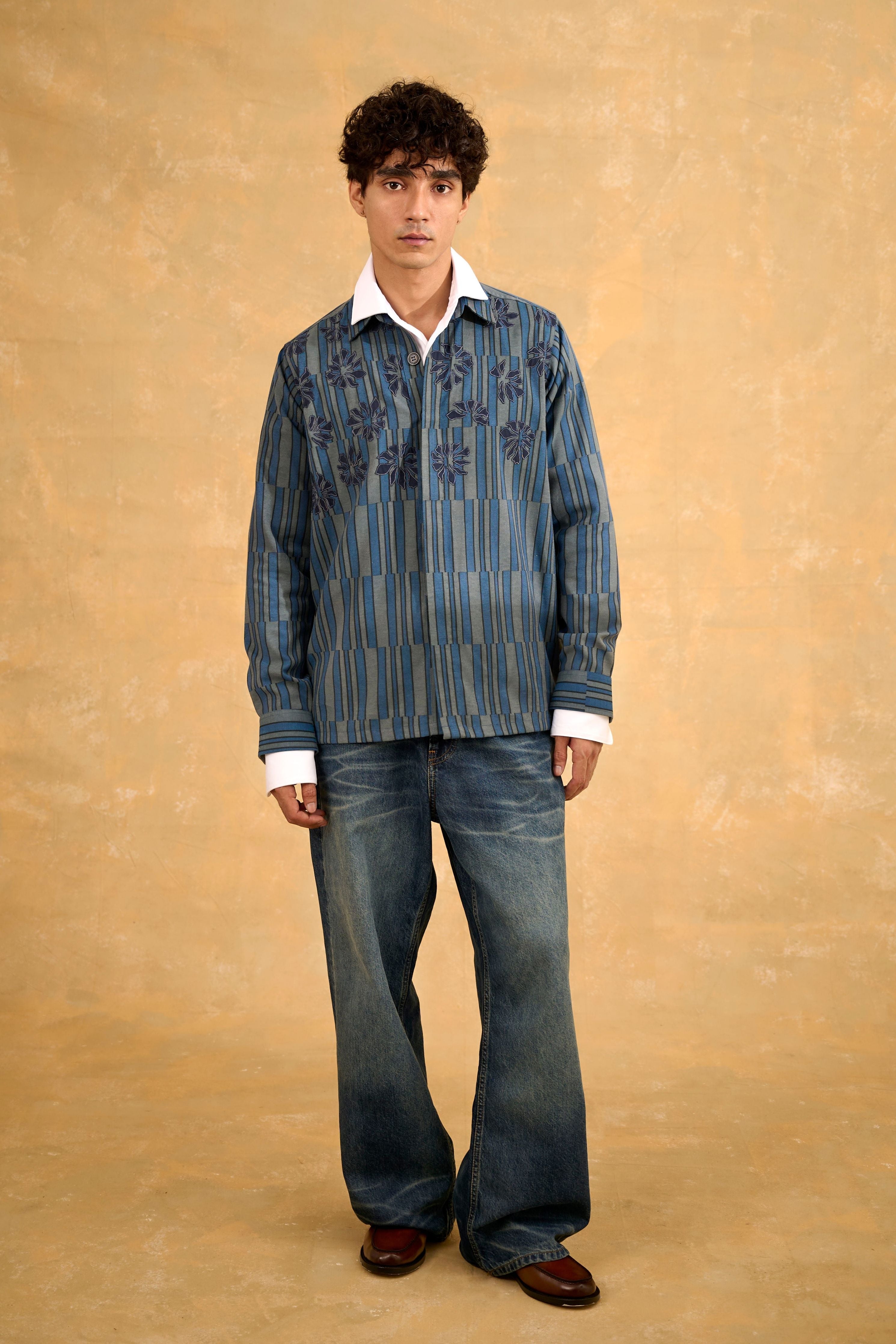 Meridian Bloom Shacket