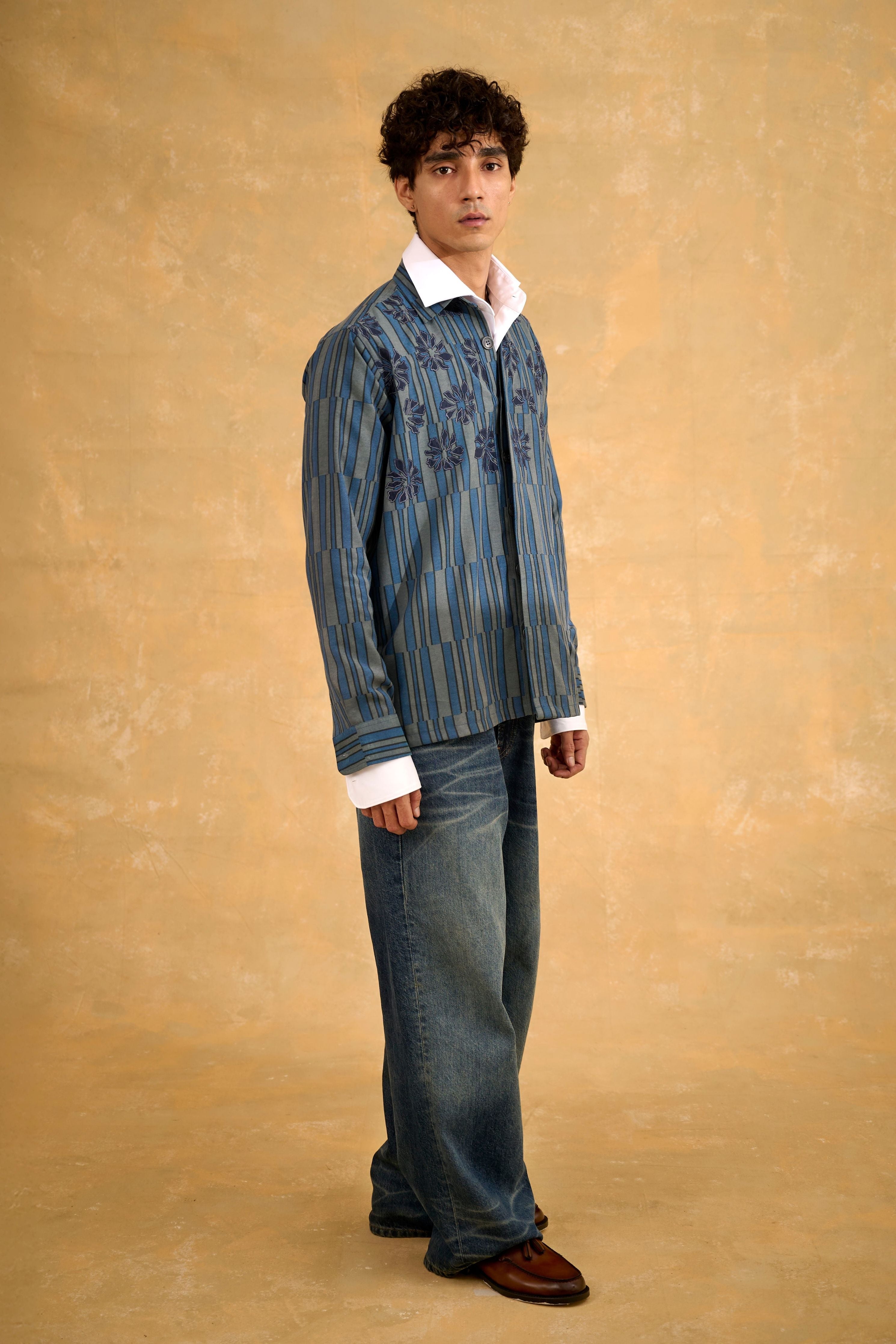 Meridian Bloom Shacket