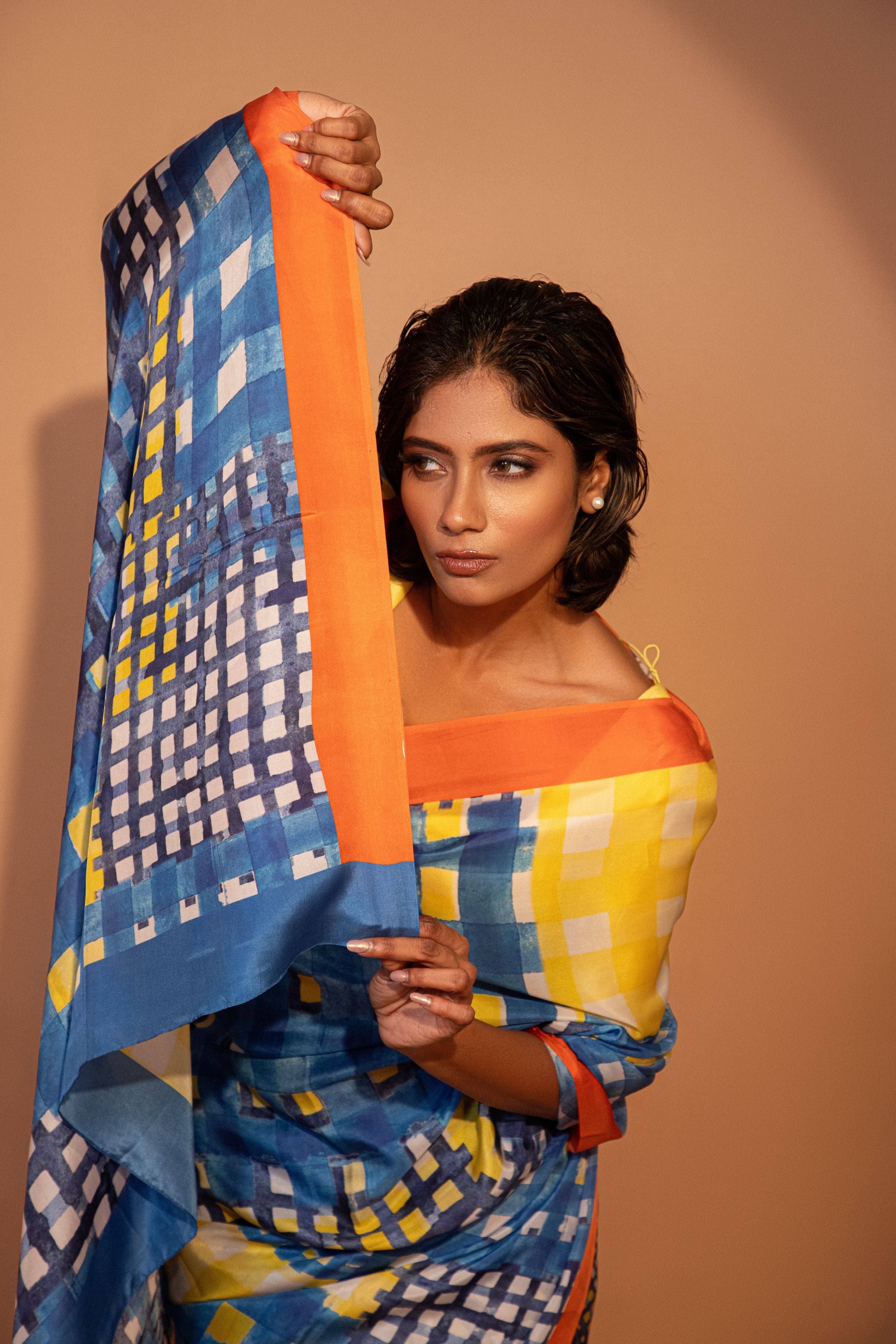 Twilight Tango Silk Saree