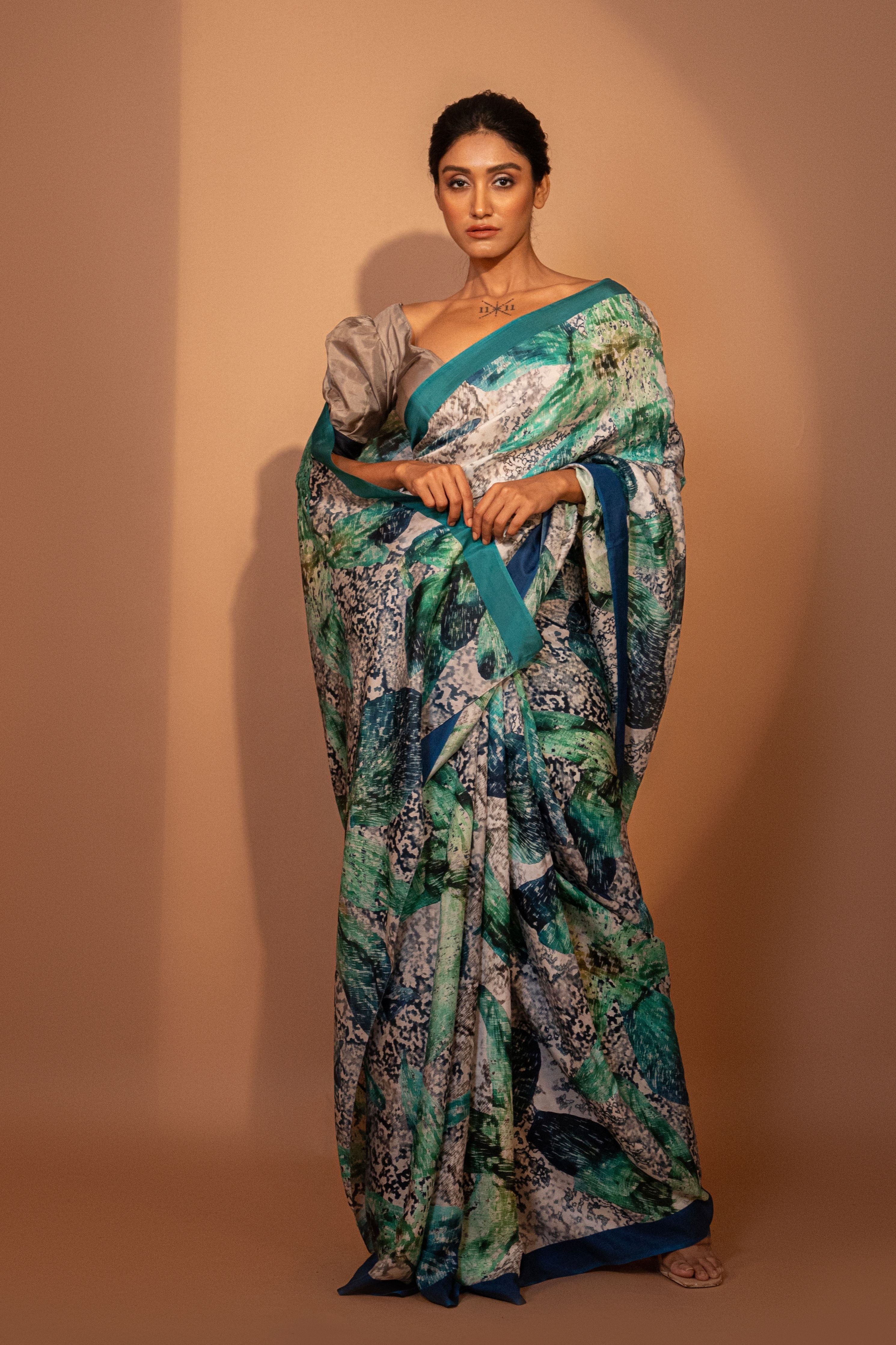 Orchid Dreams Silk Saree