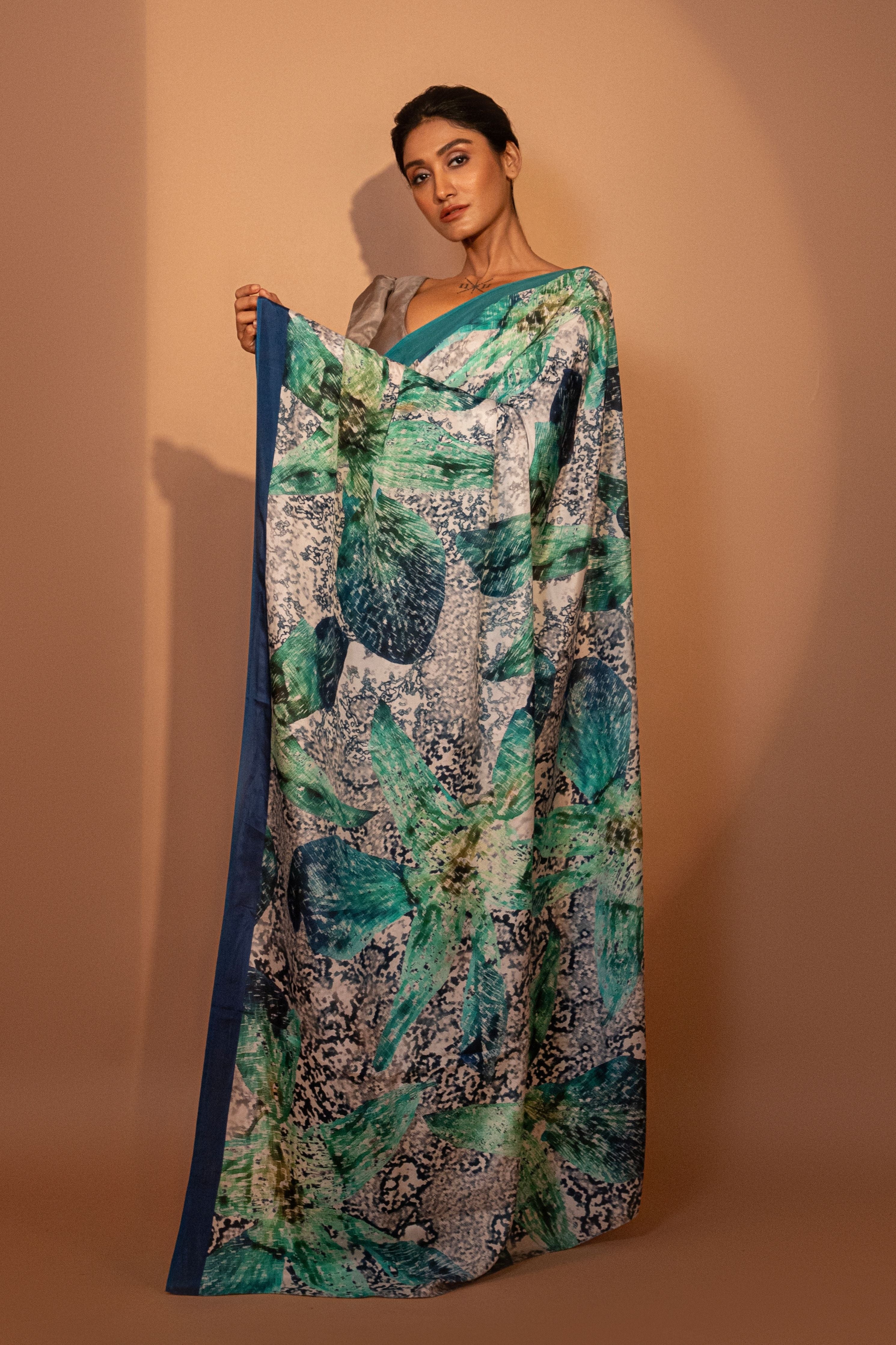 Orchid Dreams Silk Saree