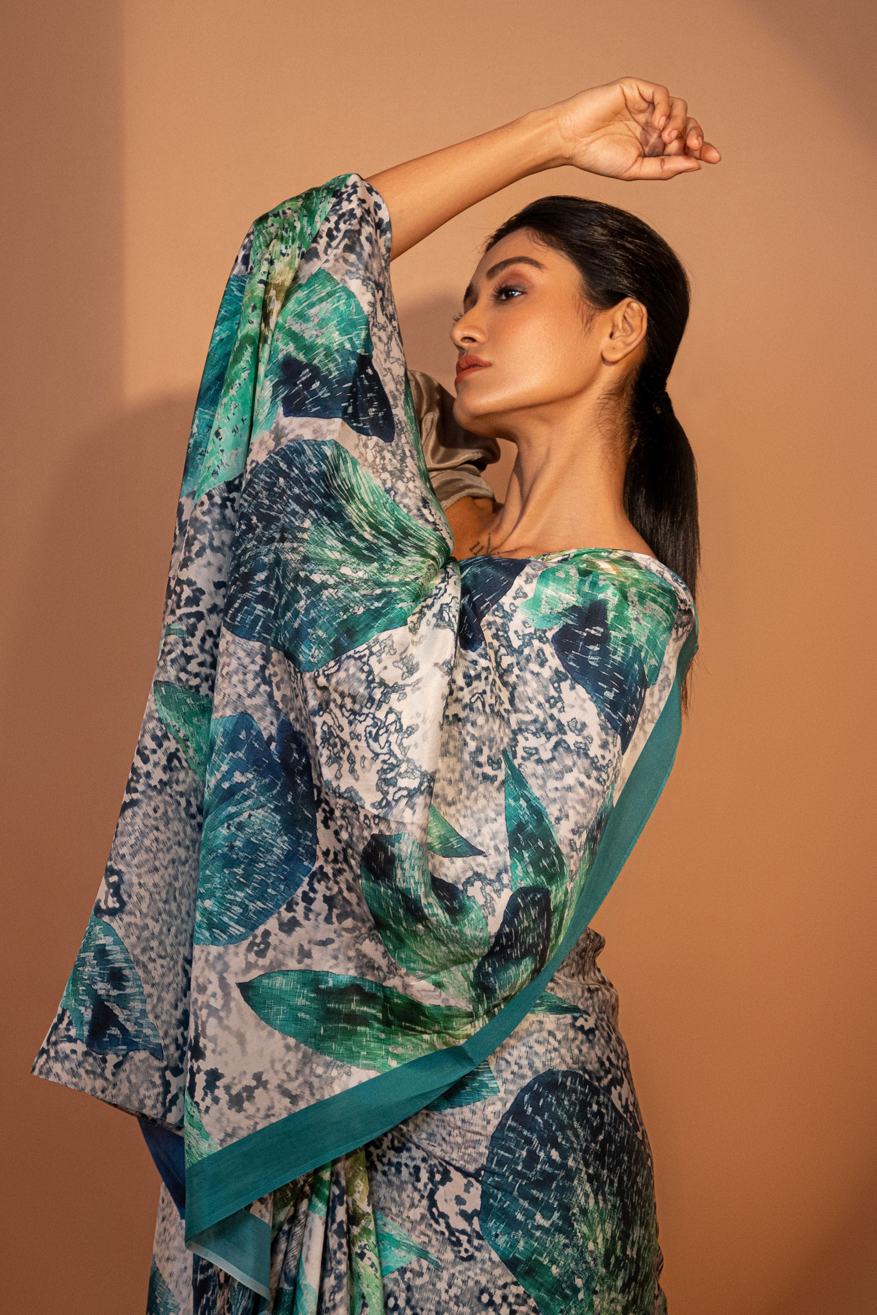 Orchid Dreams Silk Saree