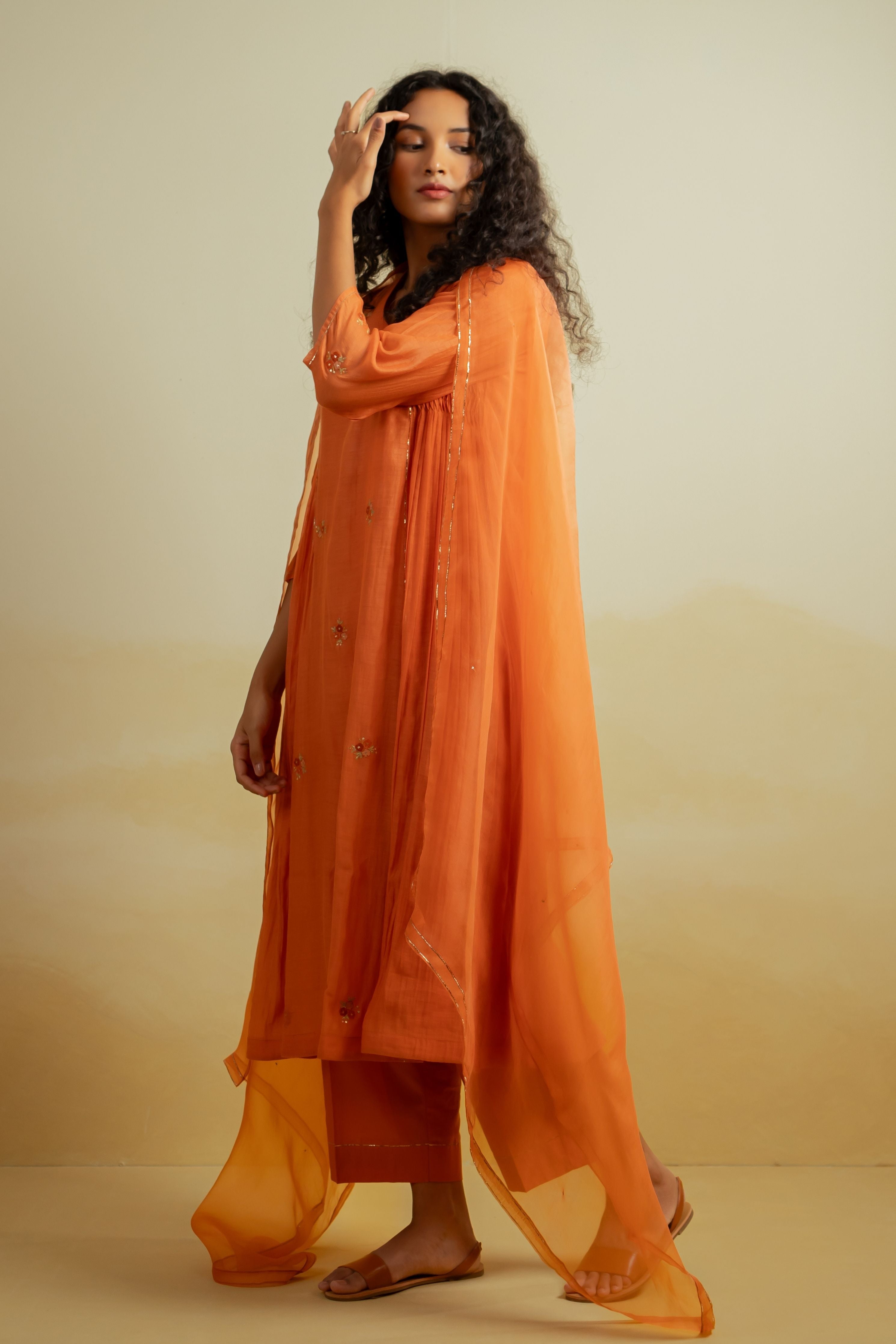 Rosebud Kurta Set