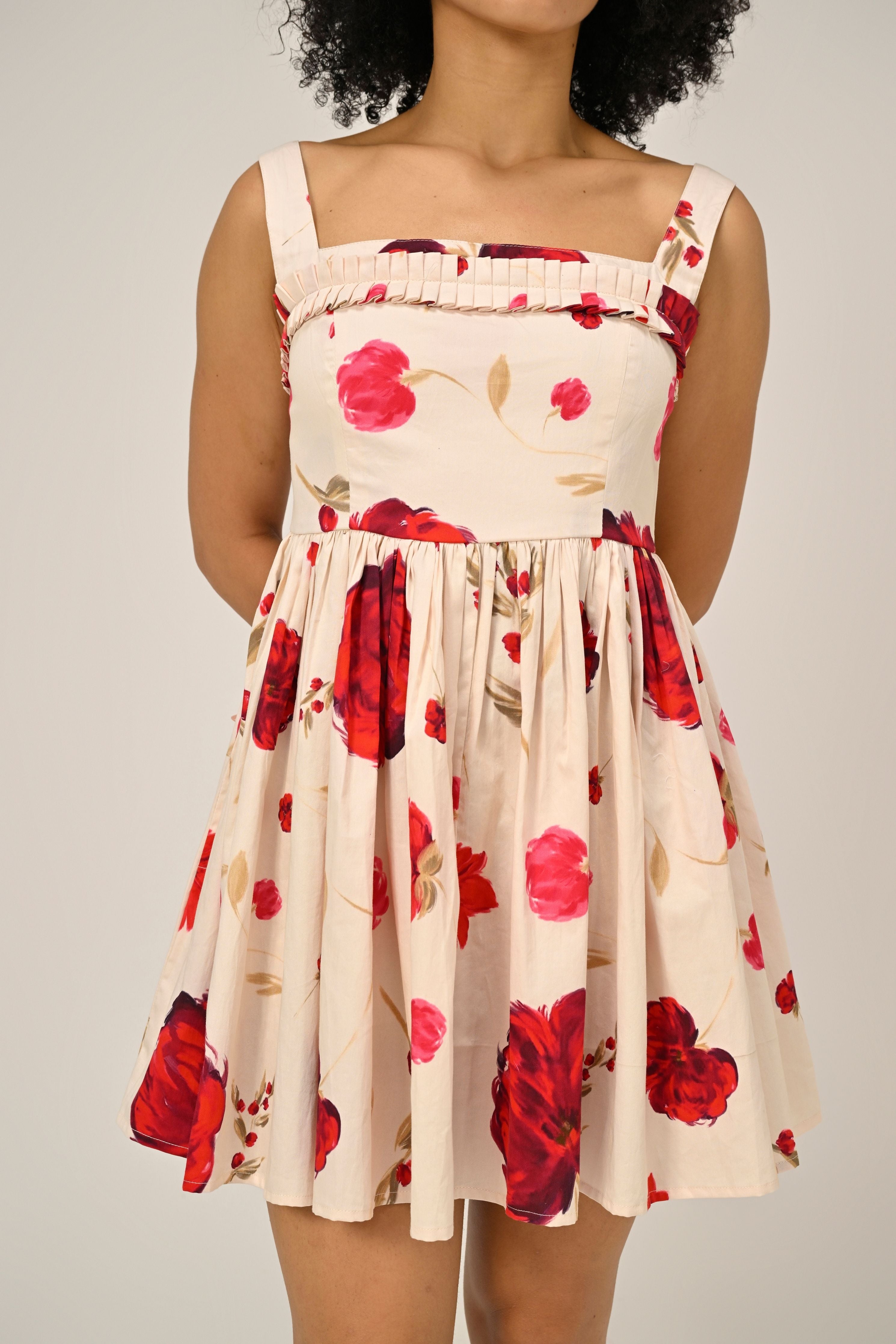 Scarlet Meadow Mini Dress