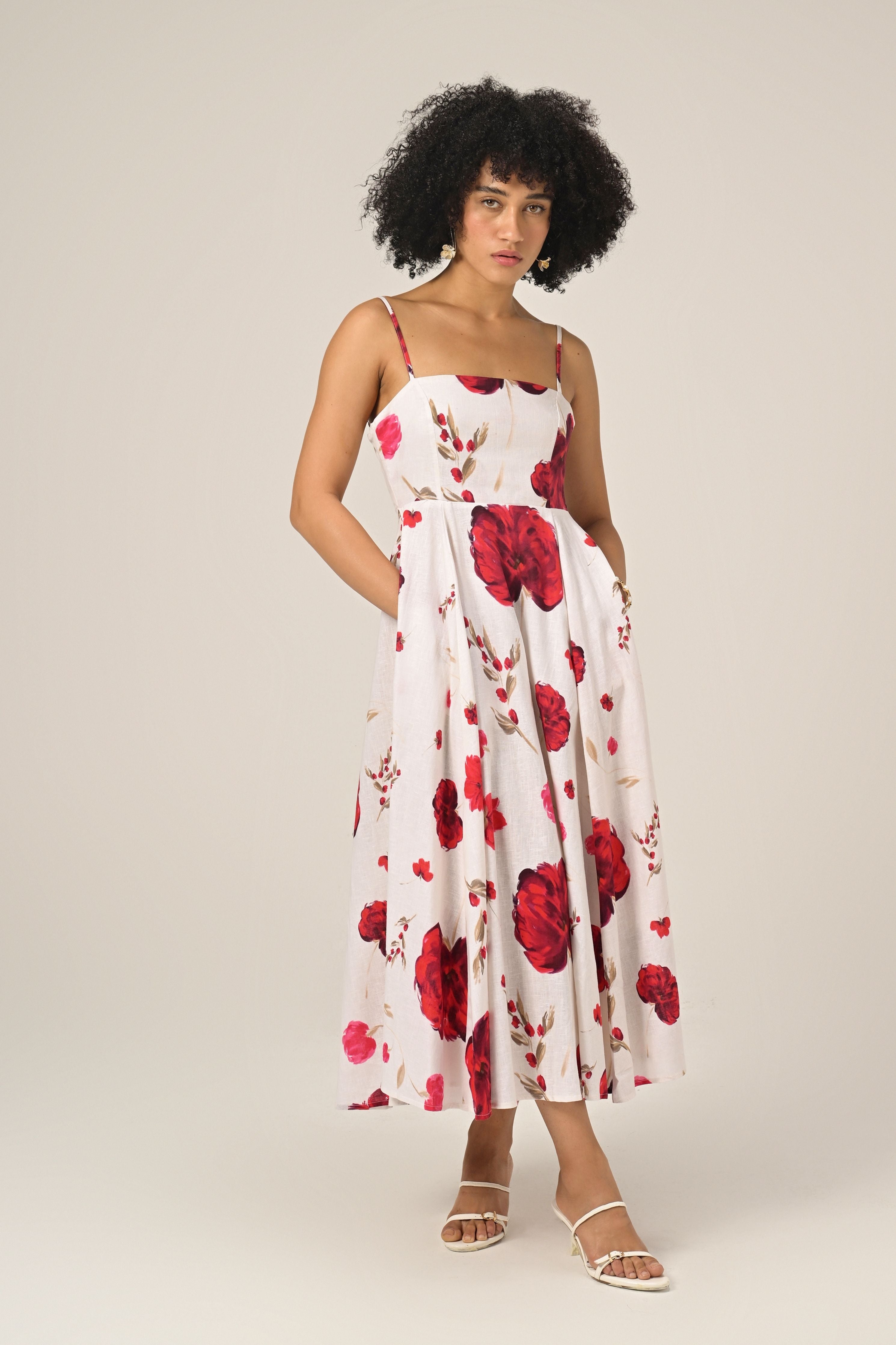 Bloom Sonata Linen Dress
