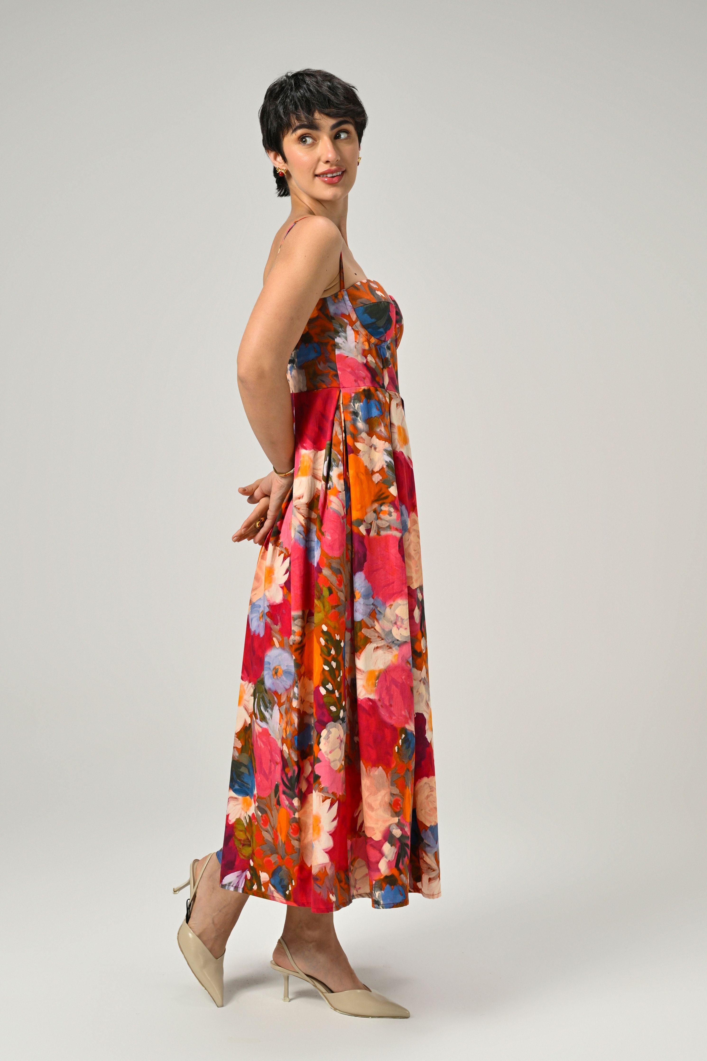 Eden Bloom Padded Dress