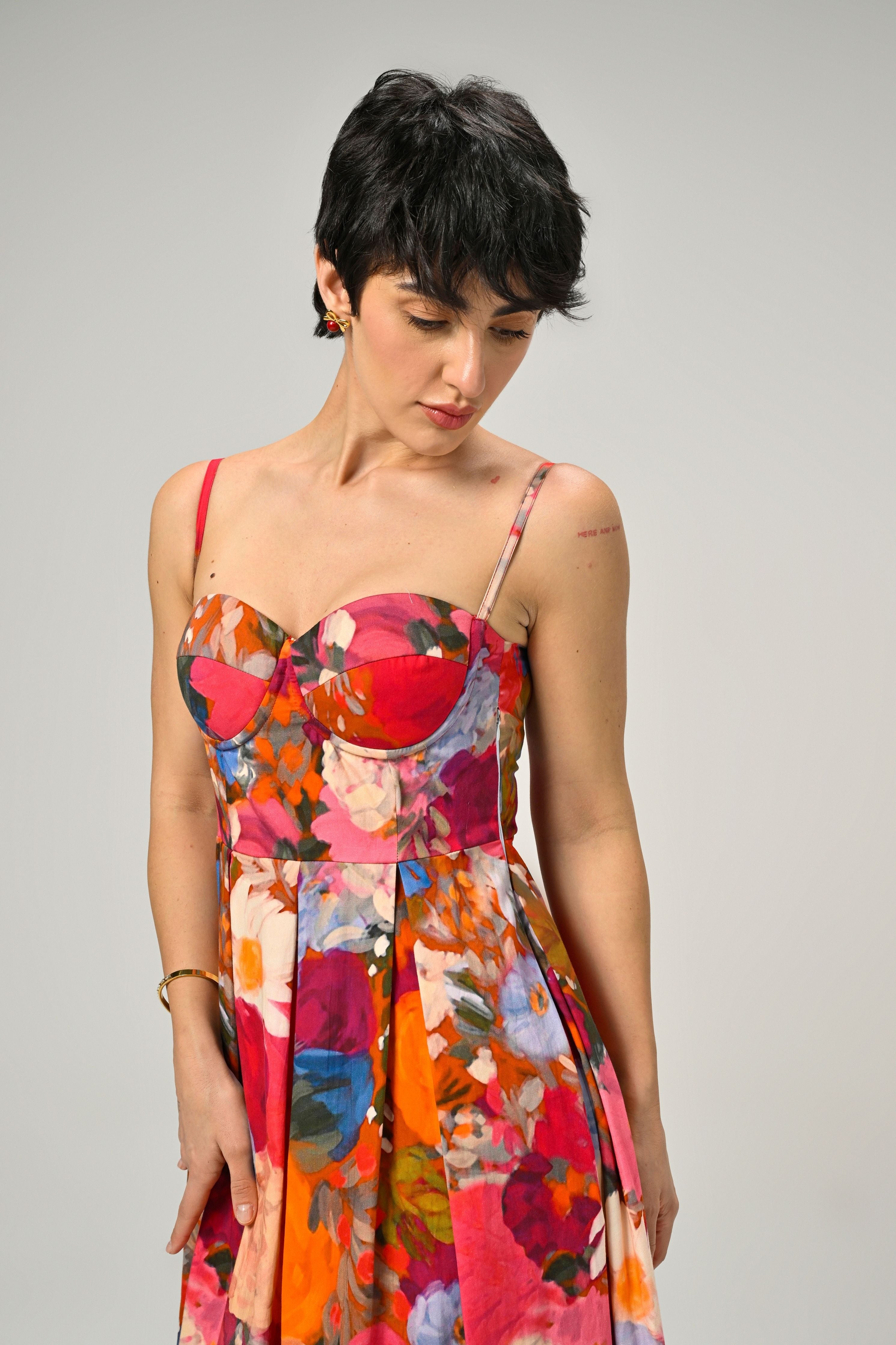 Eden Bloom Padded Dress