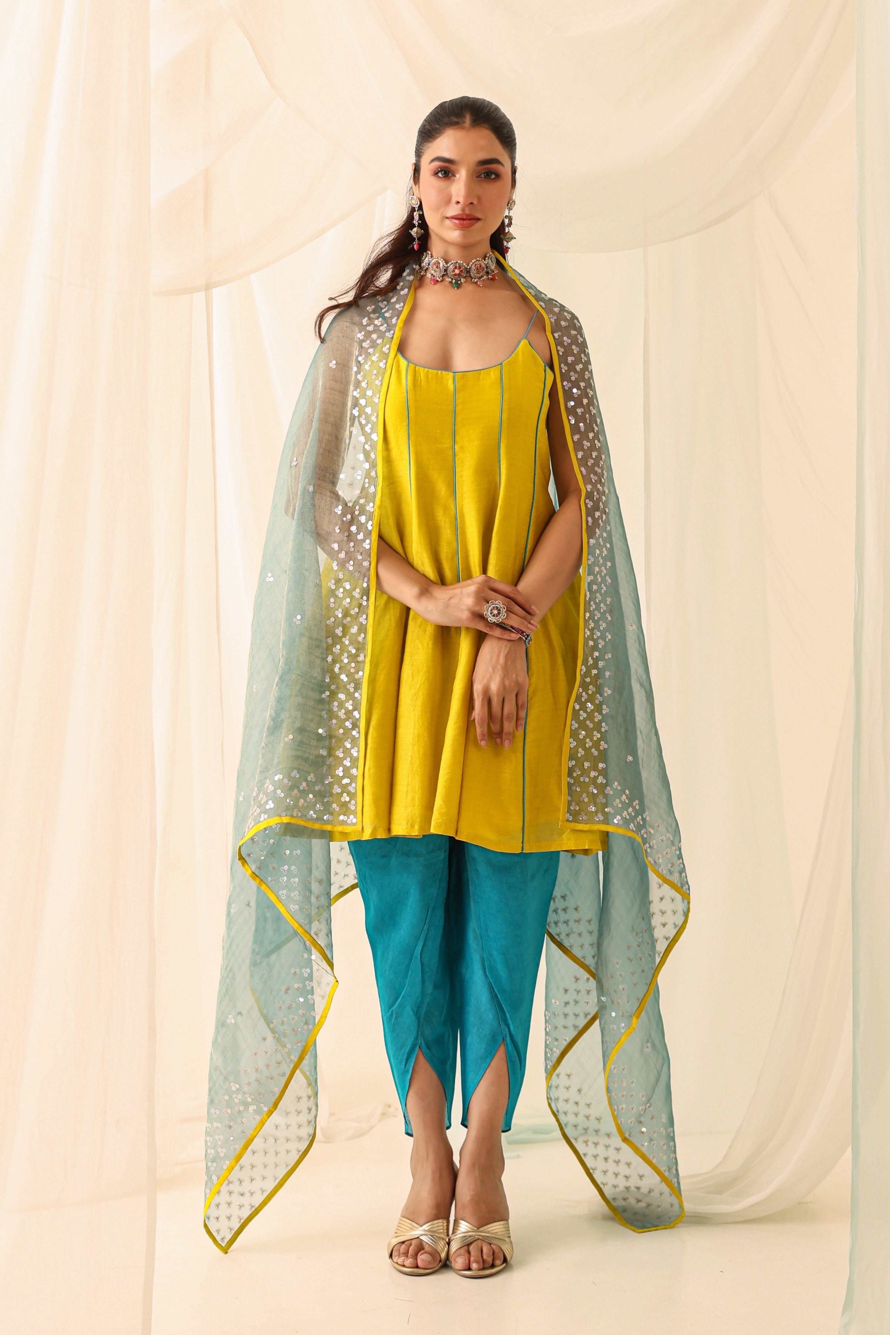 Yellow Kurta Set