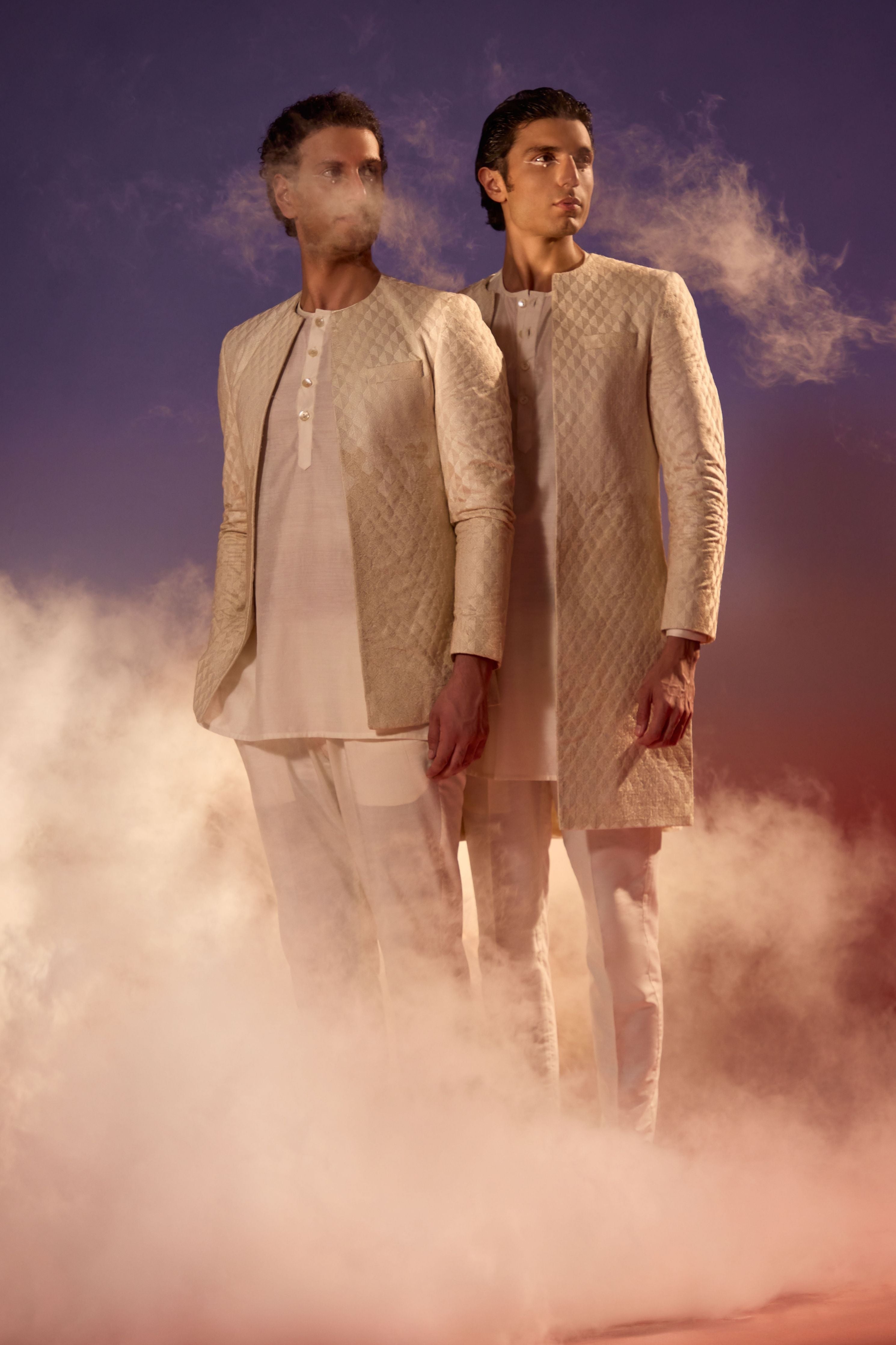 Elaan - Silk Embroidery - Indo Western Set