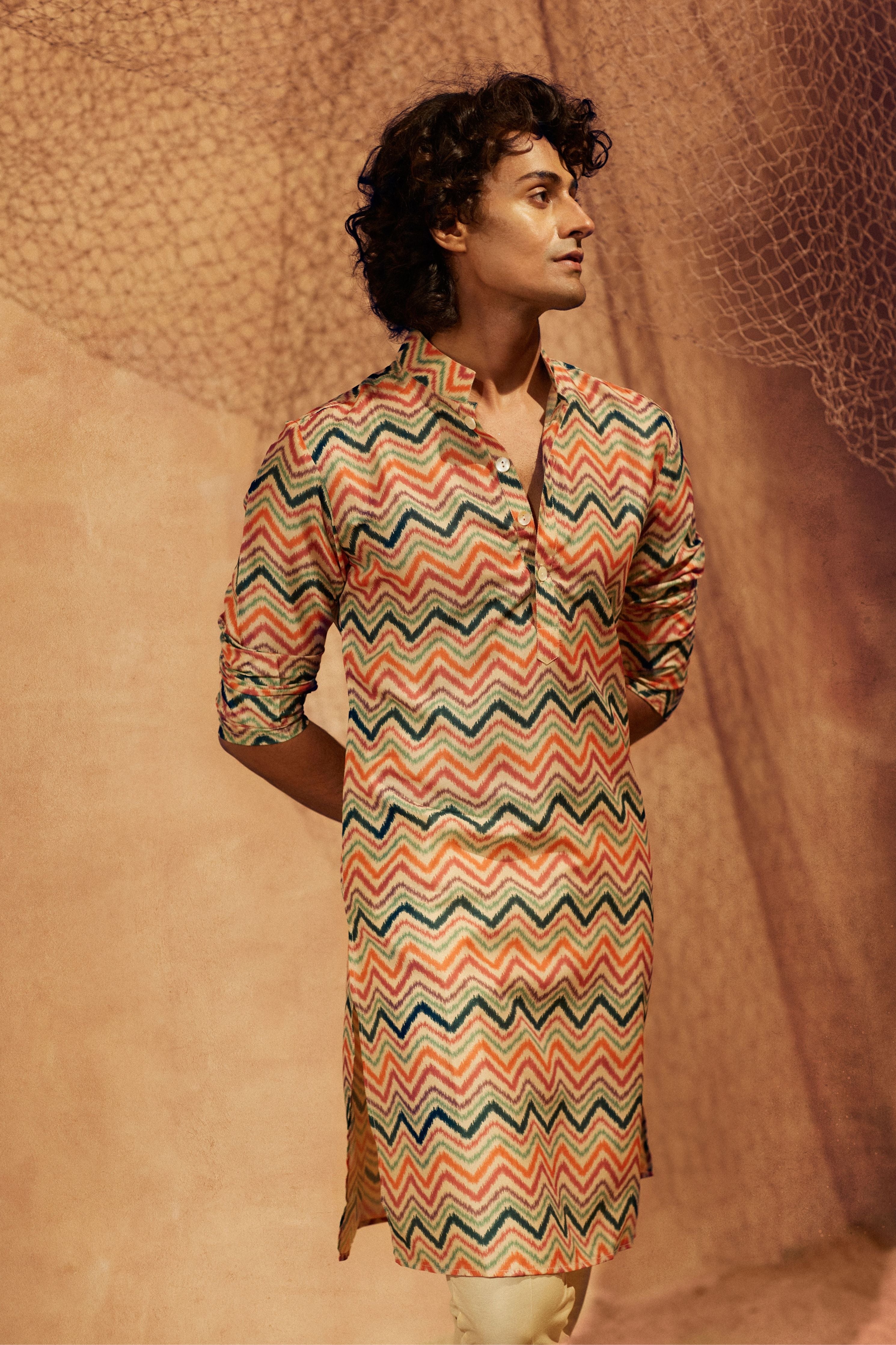 Spring Day Printed Kurta Set
