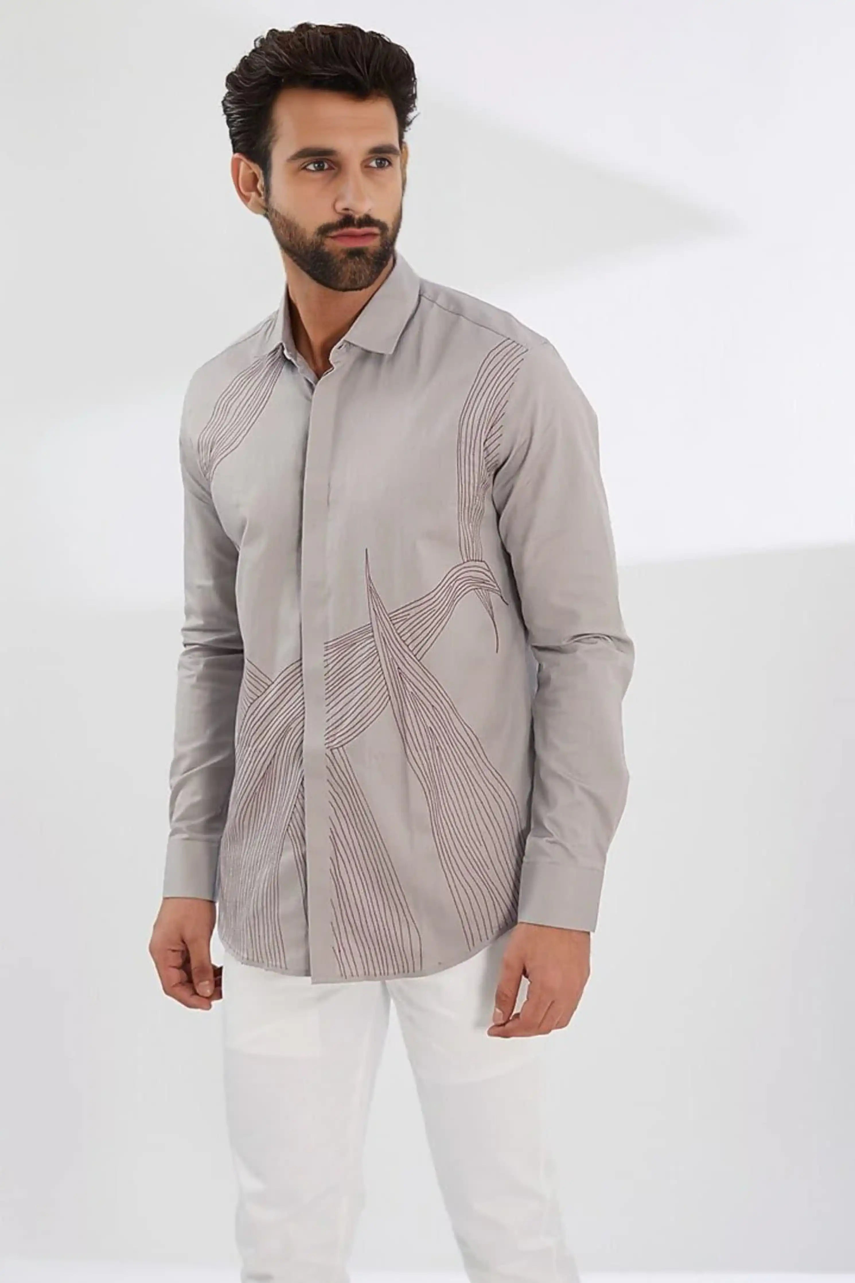 Grey Shirt