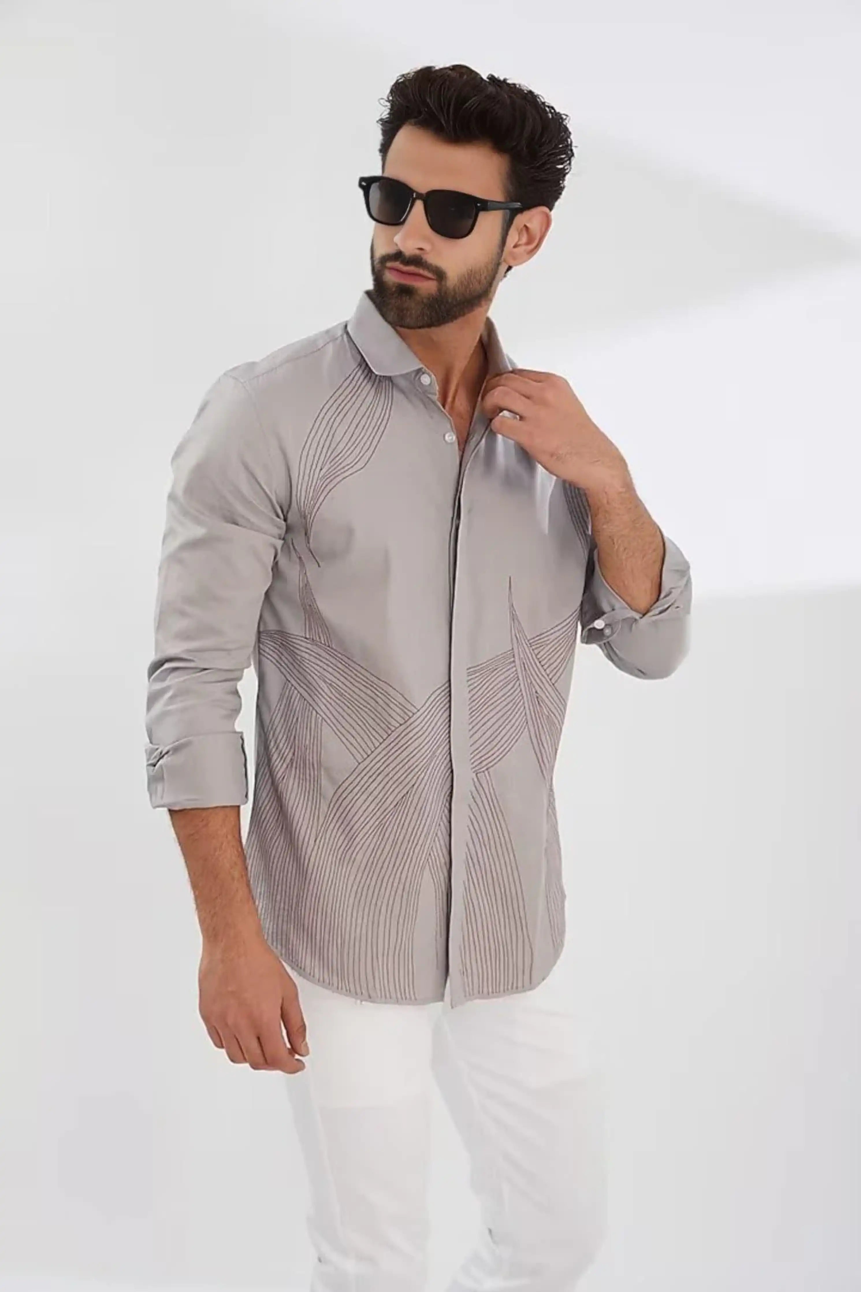 Grey Shirt