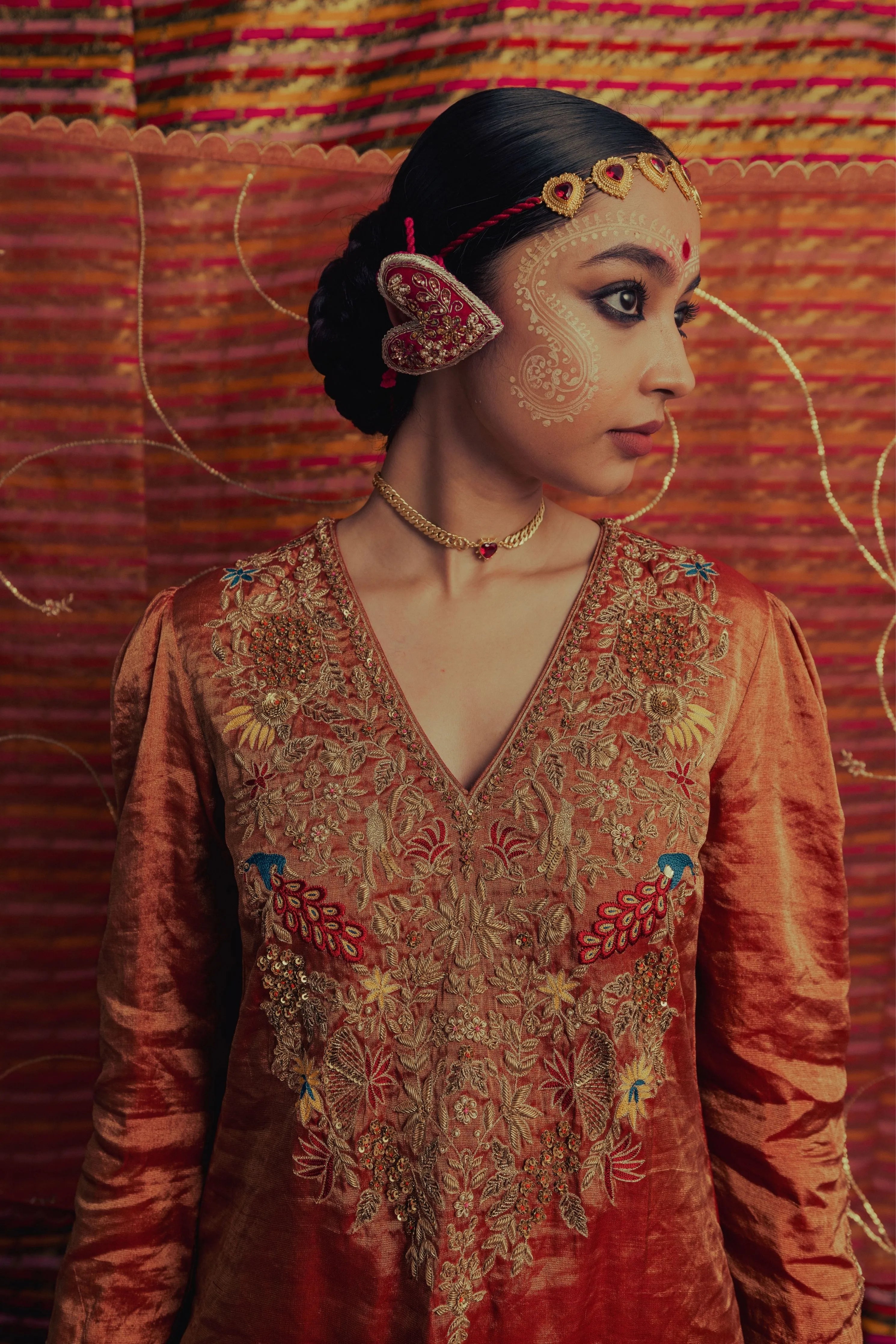 Noor Sharara Odhni Set
