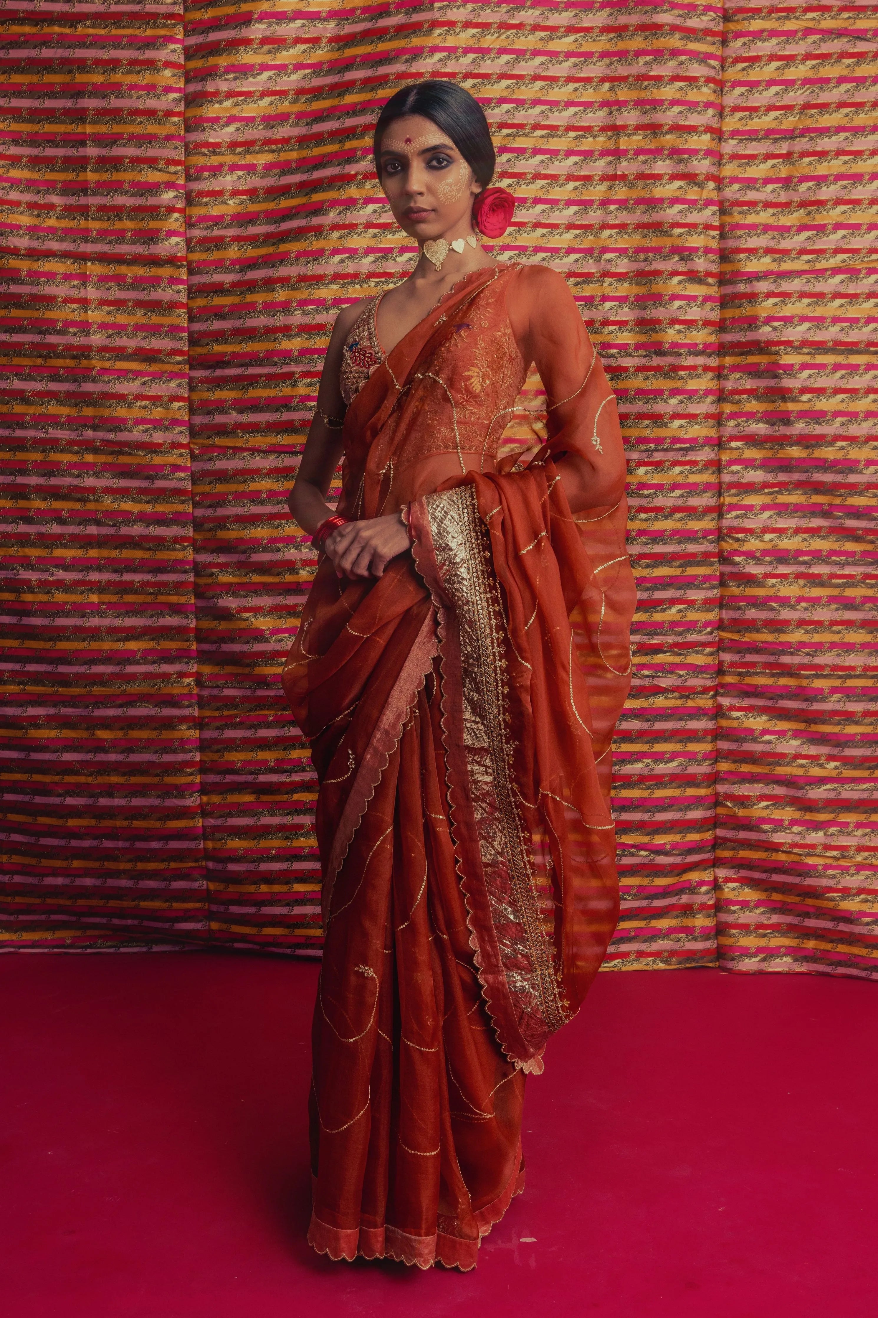 Roop Shringar Saree & Blouse