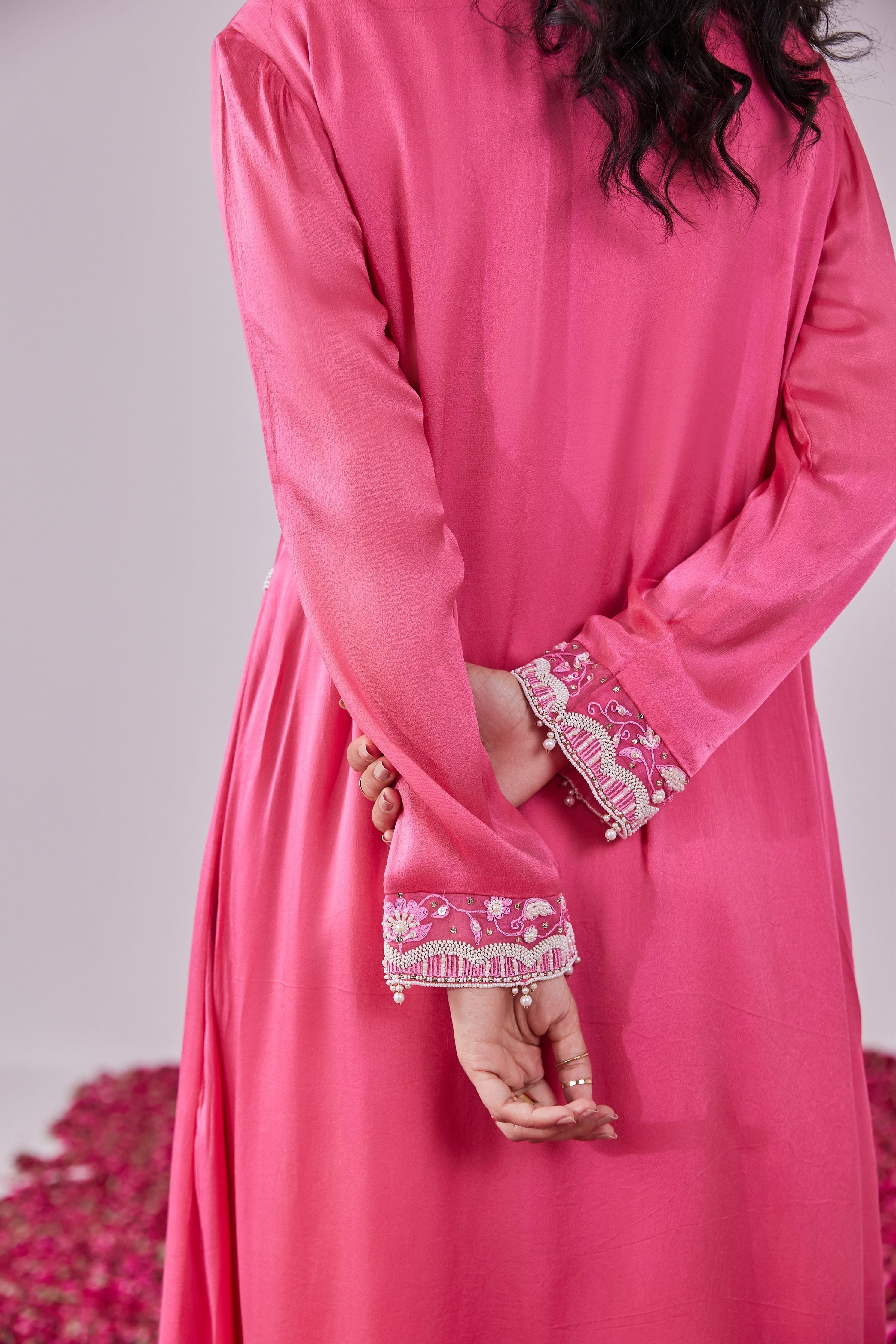 Rose Pink Kurta Set
