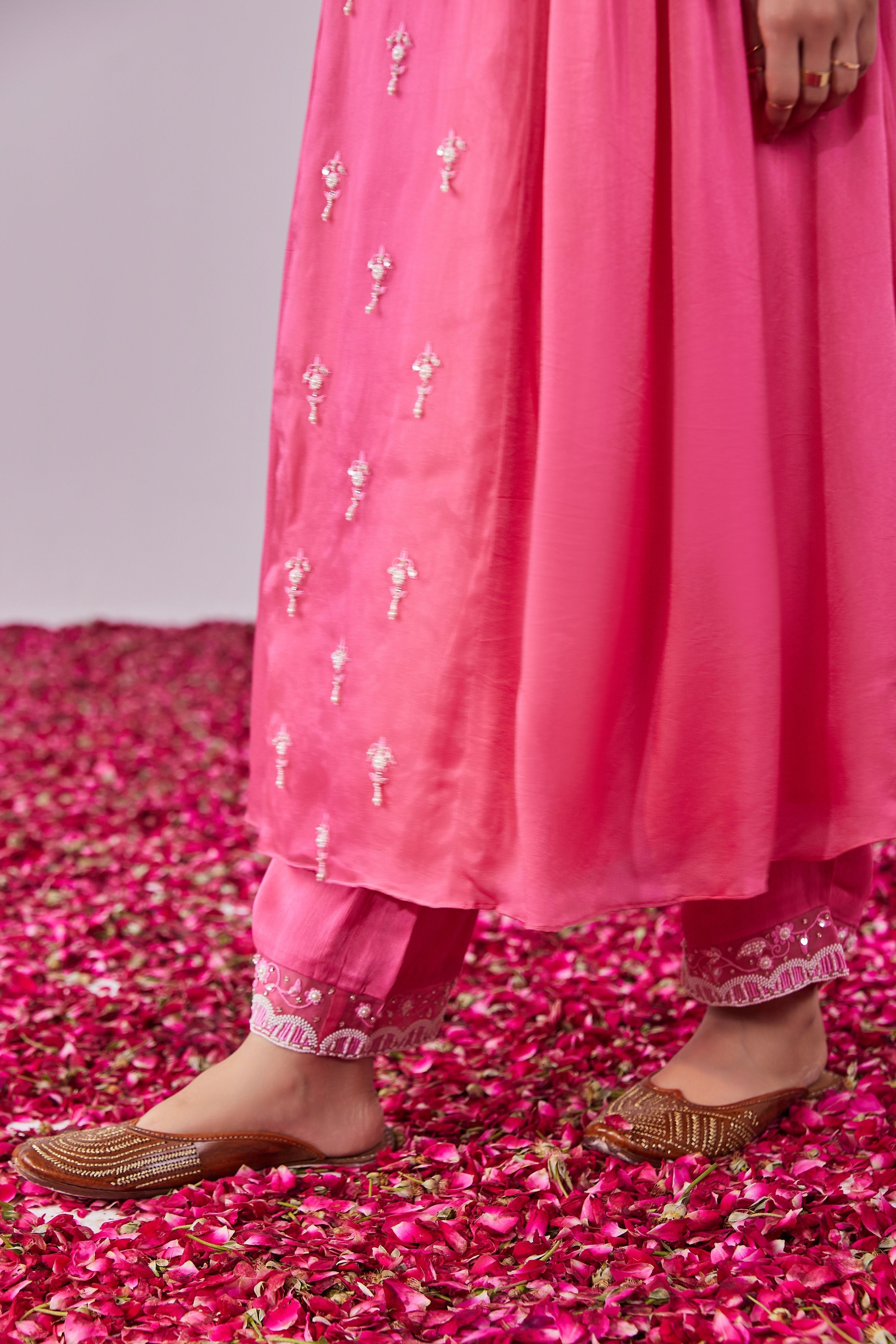 Rose Pink Kurta Set