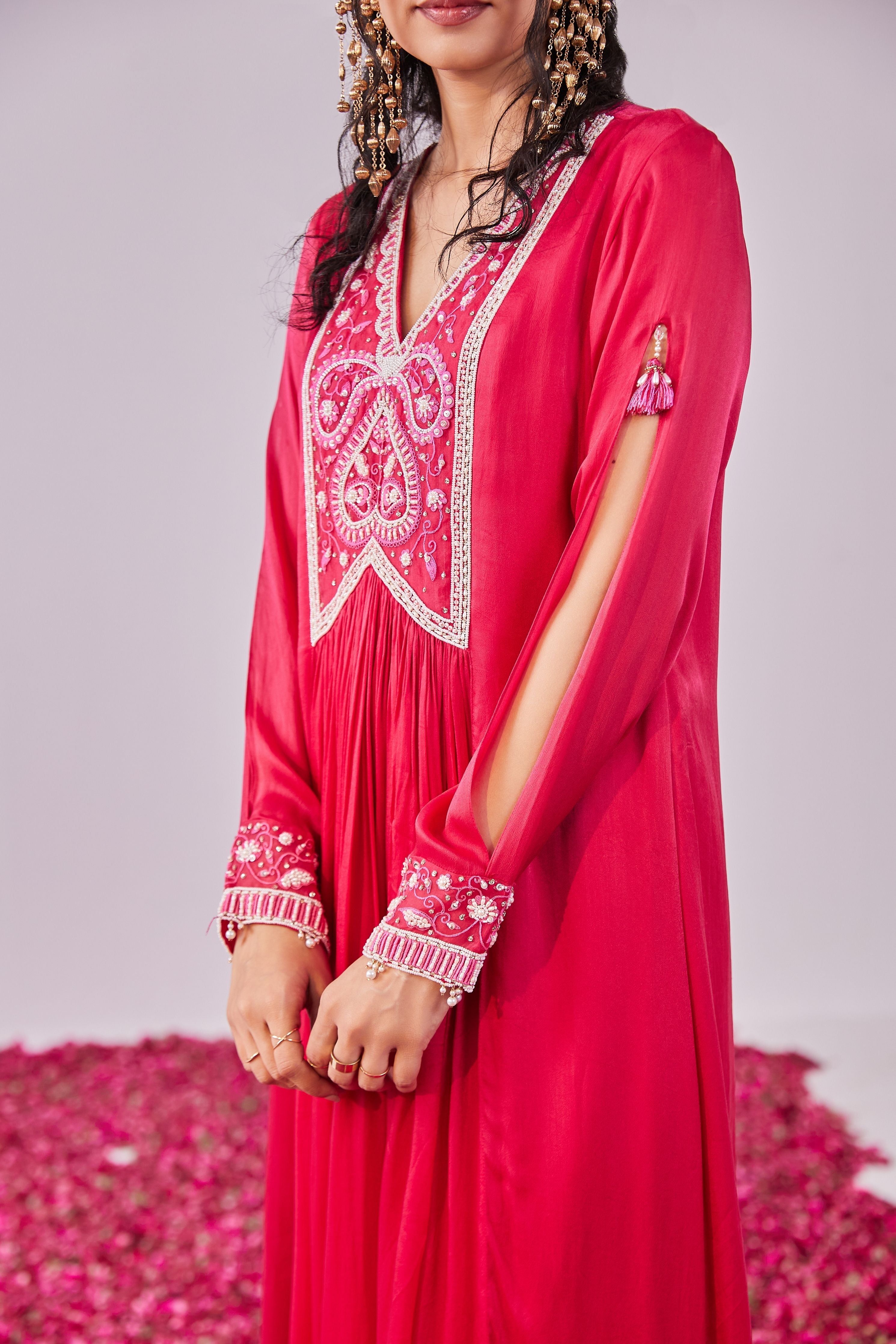 Nazakat Pink Kurta Set