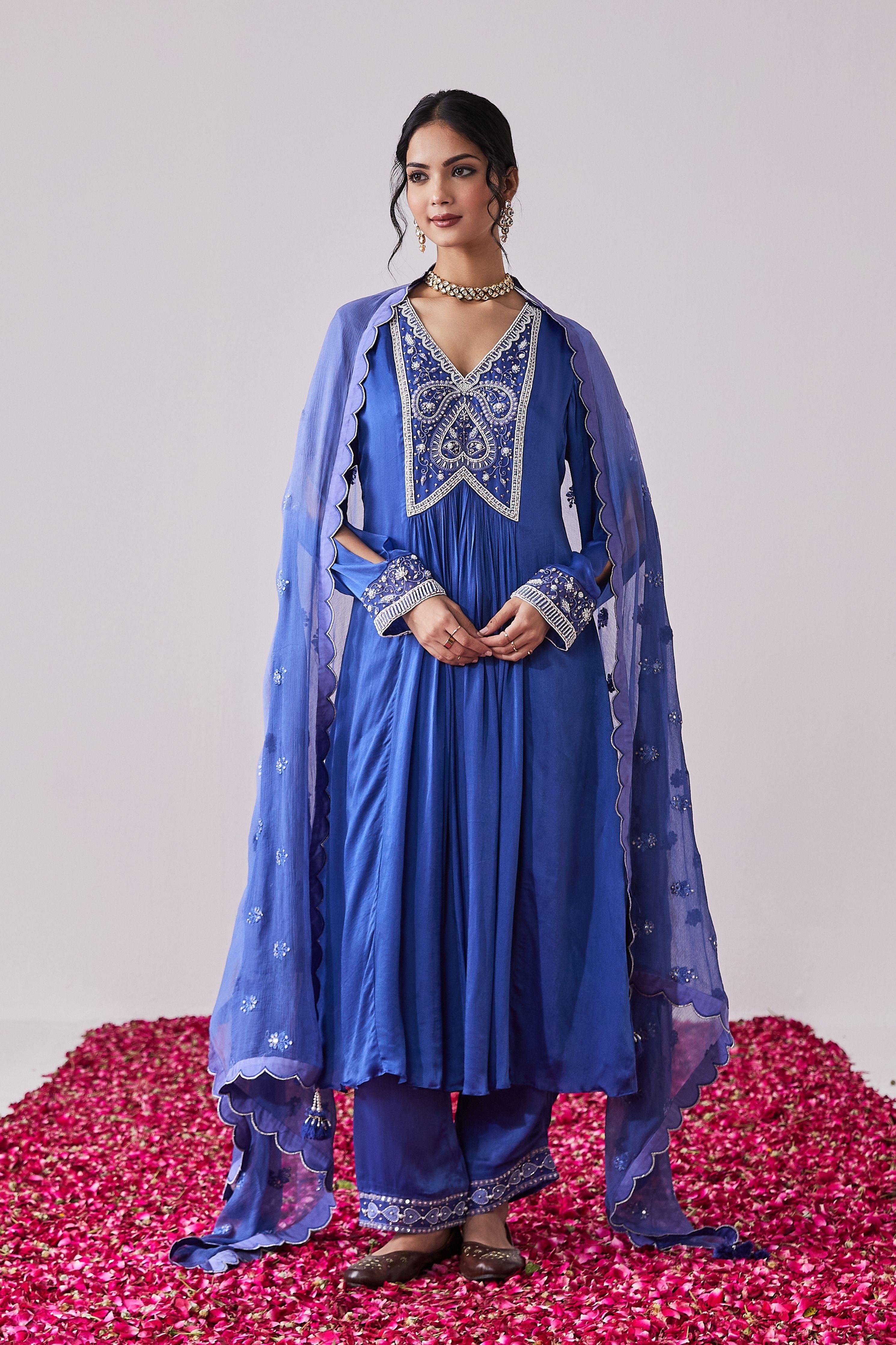 Blue Kurta Set