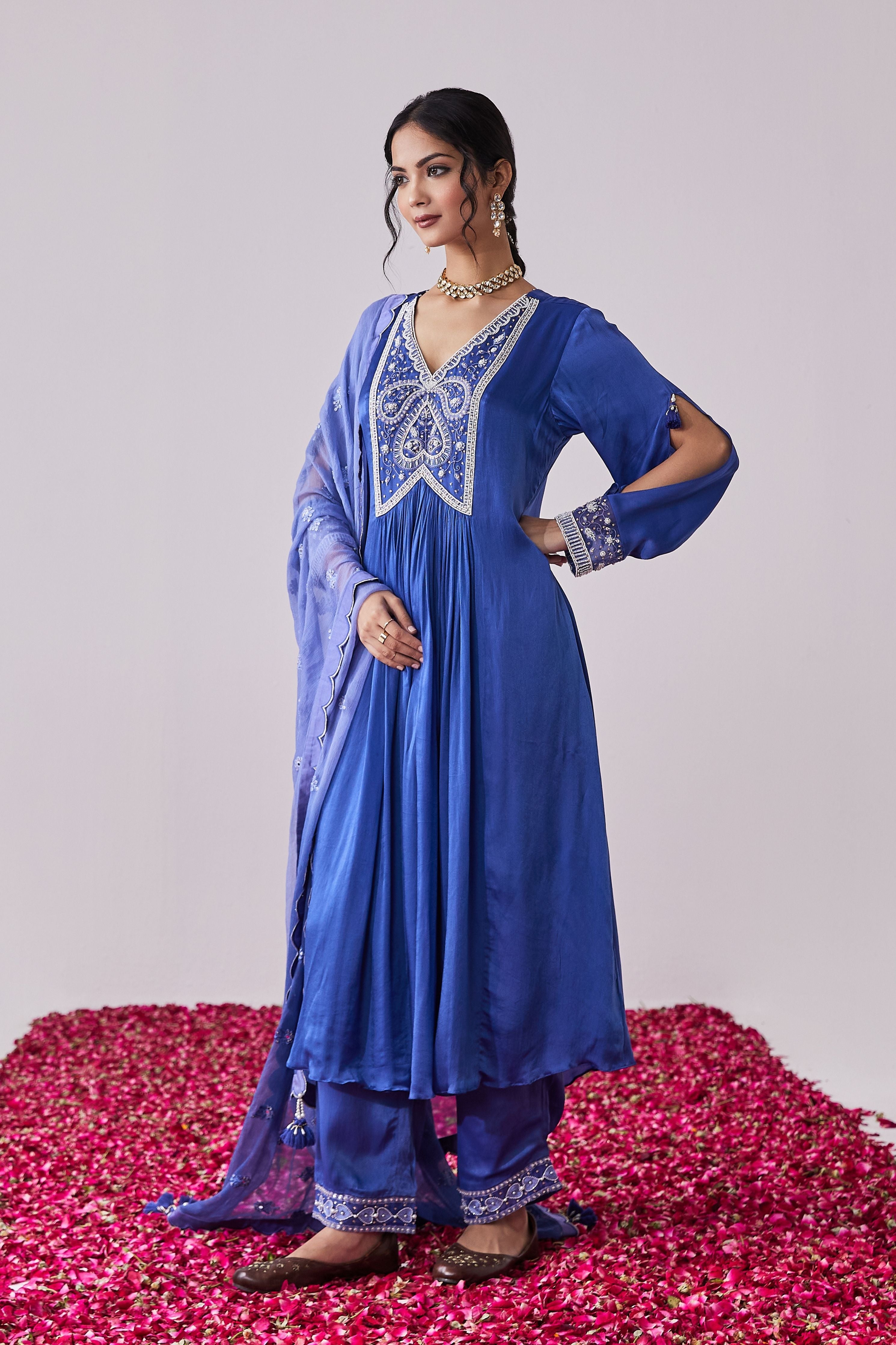 Blue Kurta Set