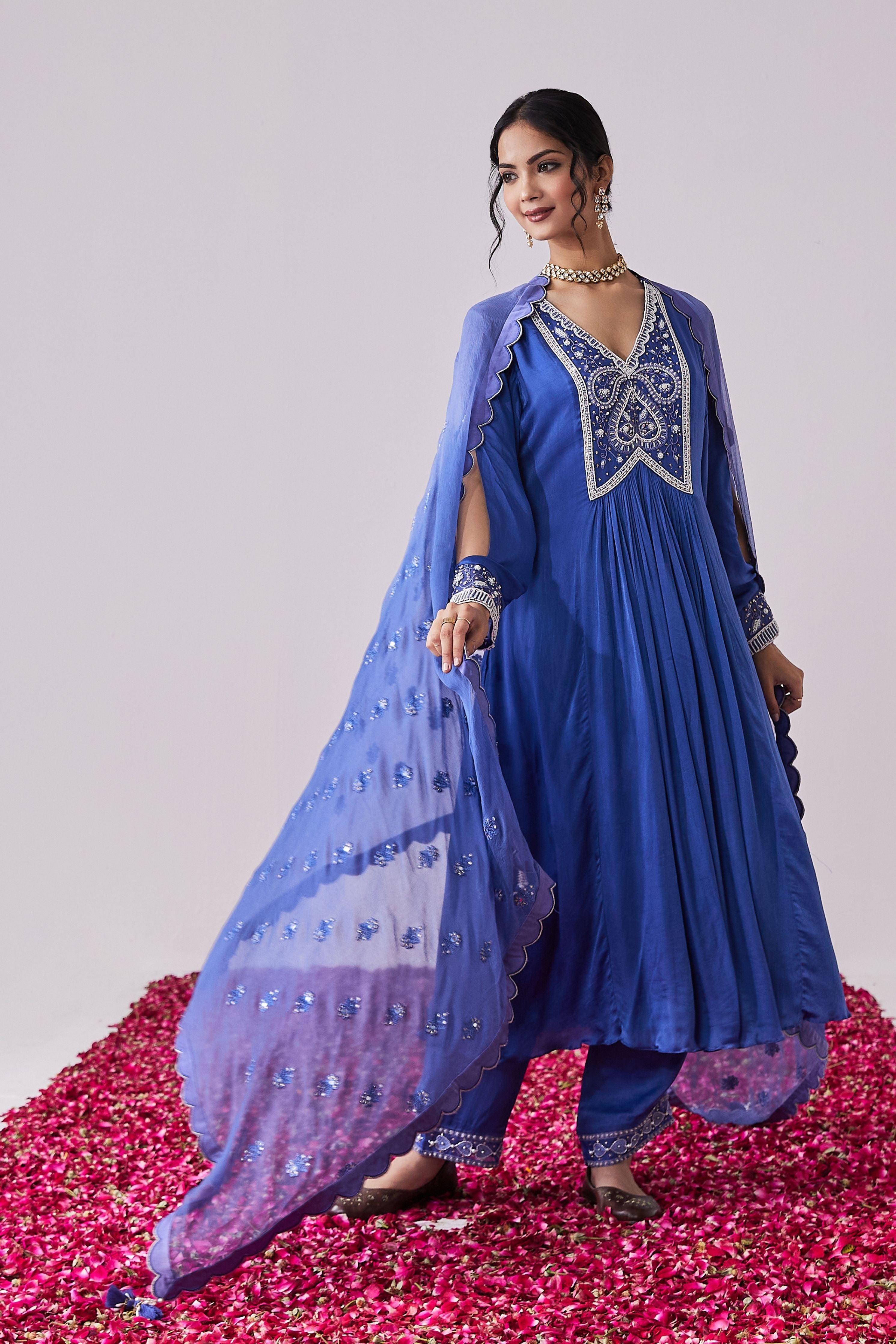 Blue Kurta Set