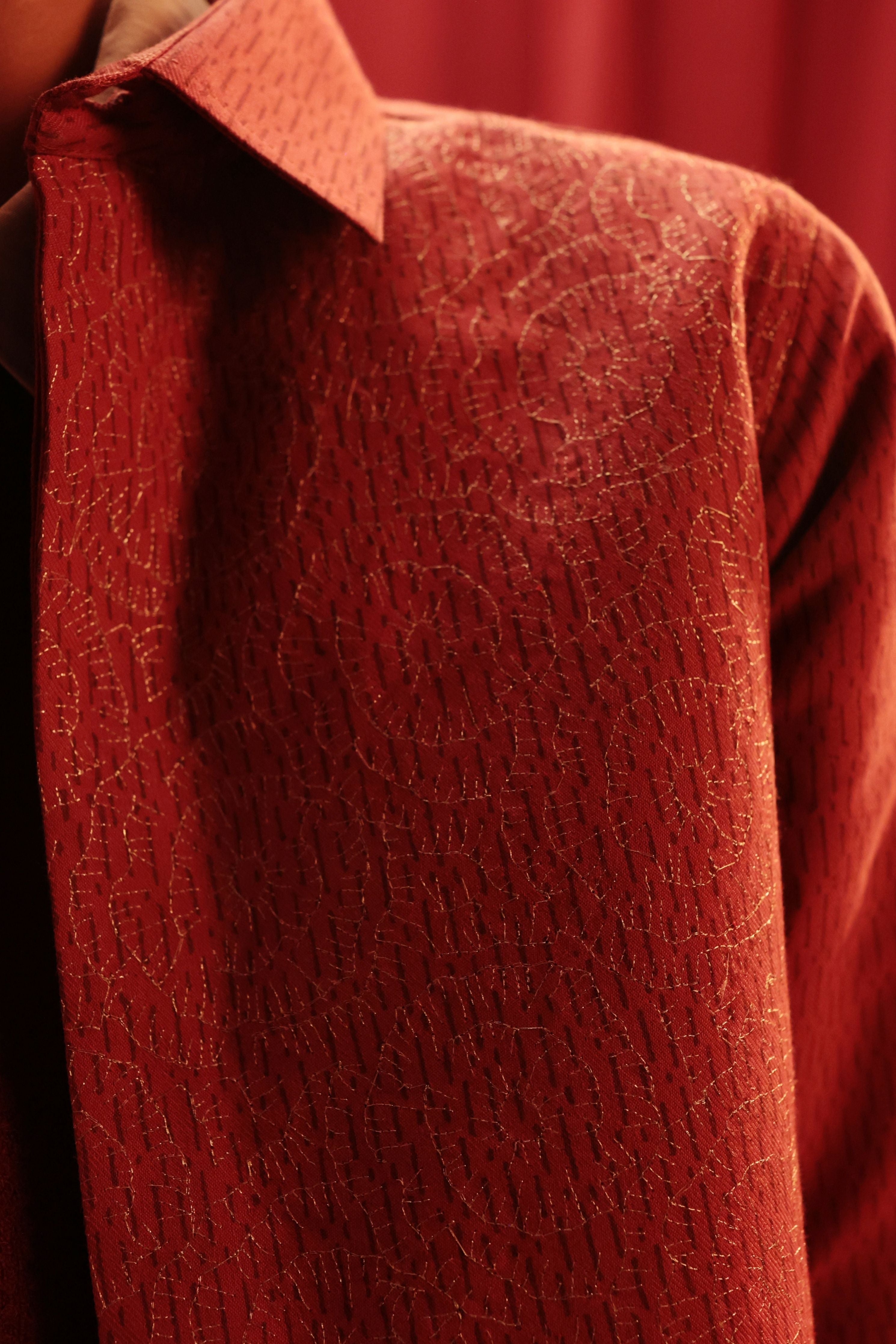 Scarlet Gleam Shacket