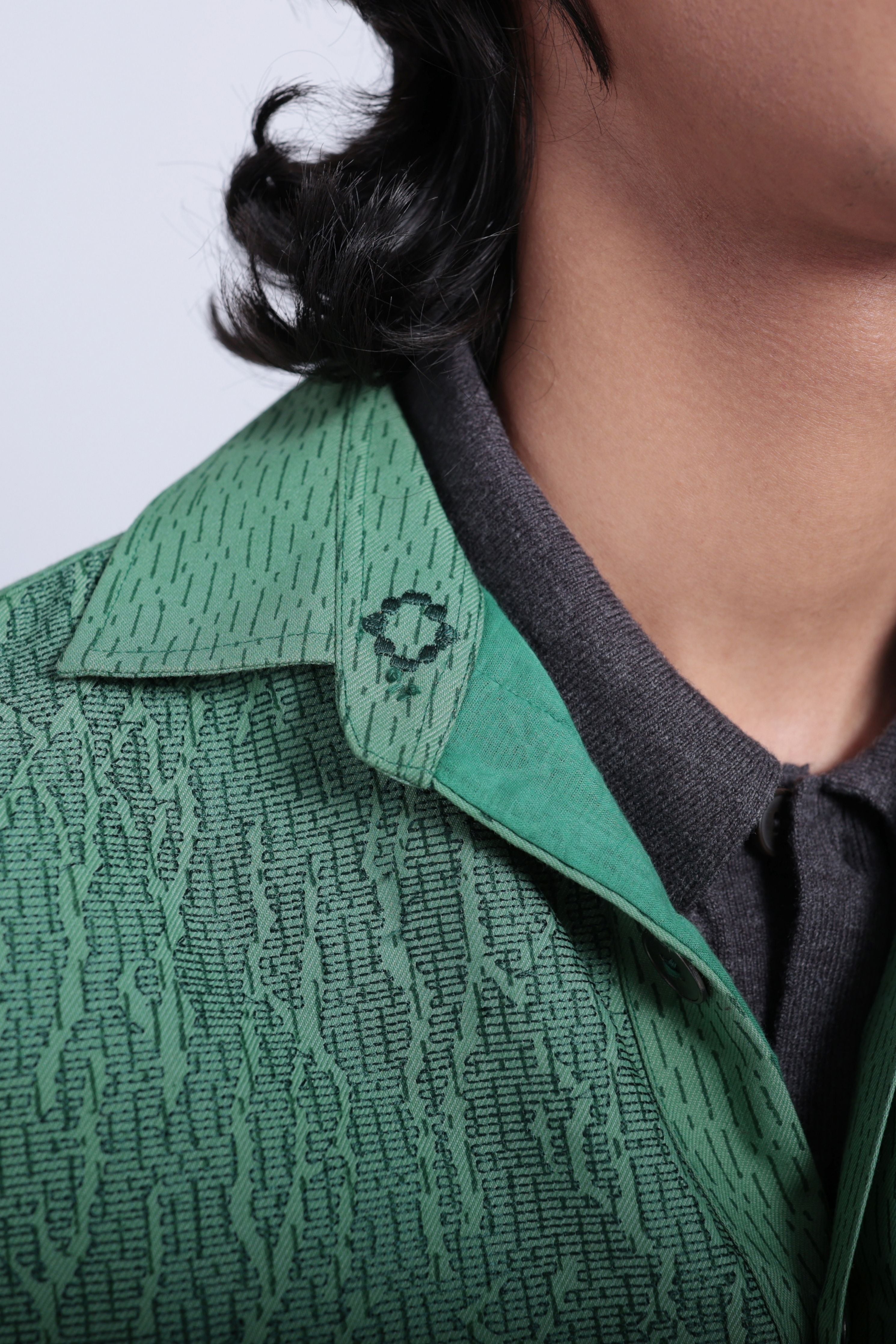 Euphoric Emerald Shacket