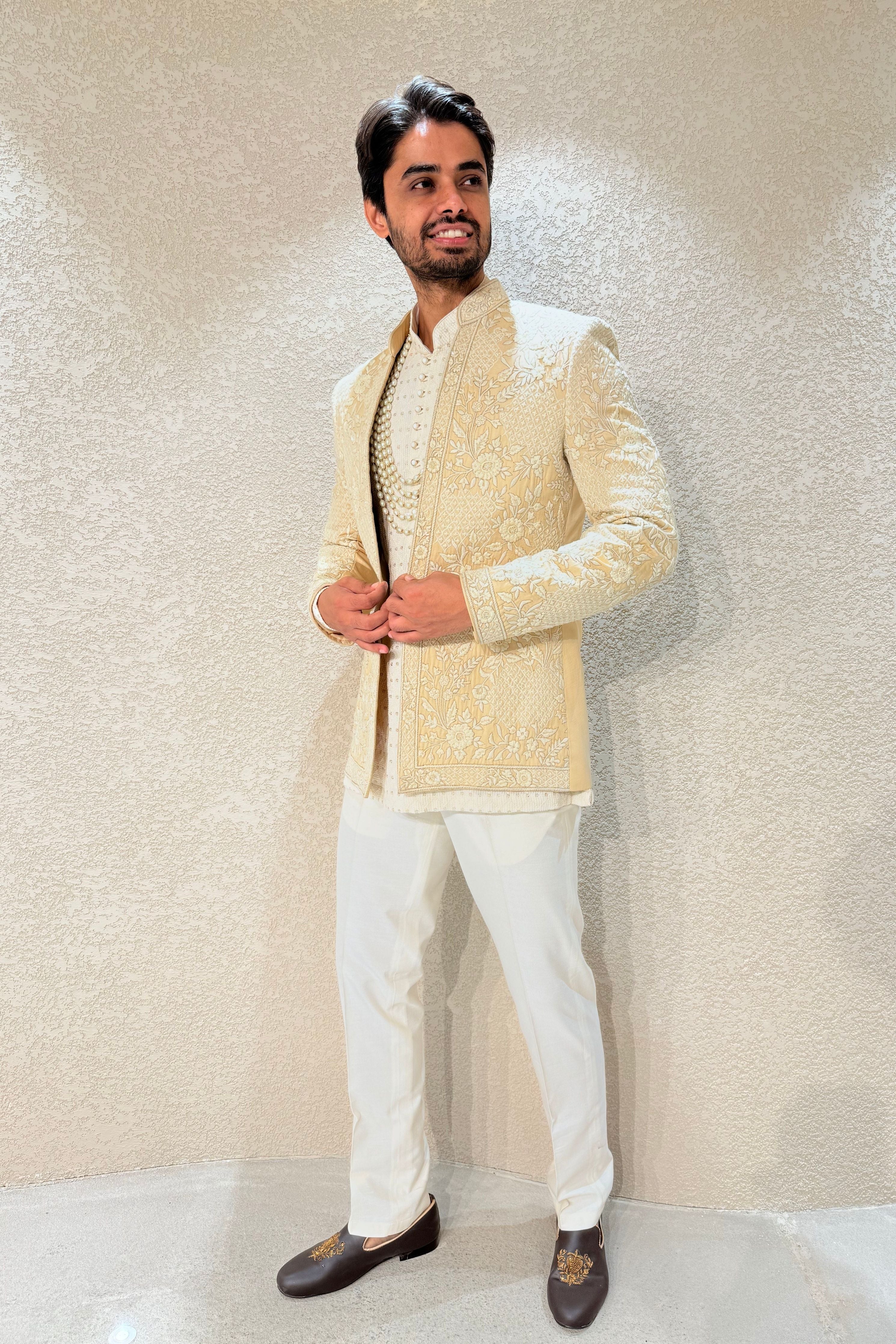 Champagne Majesty Indowestern