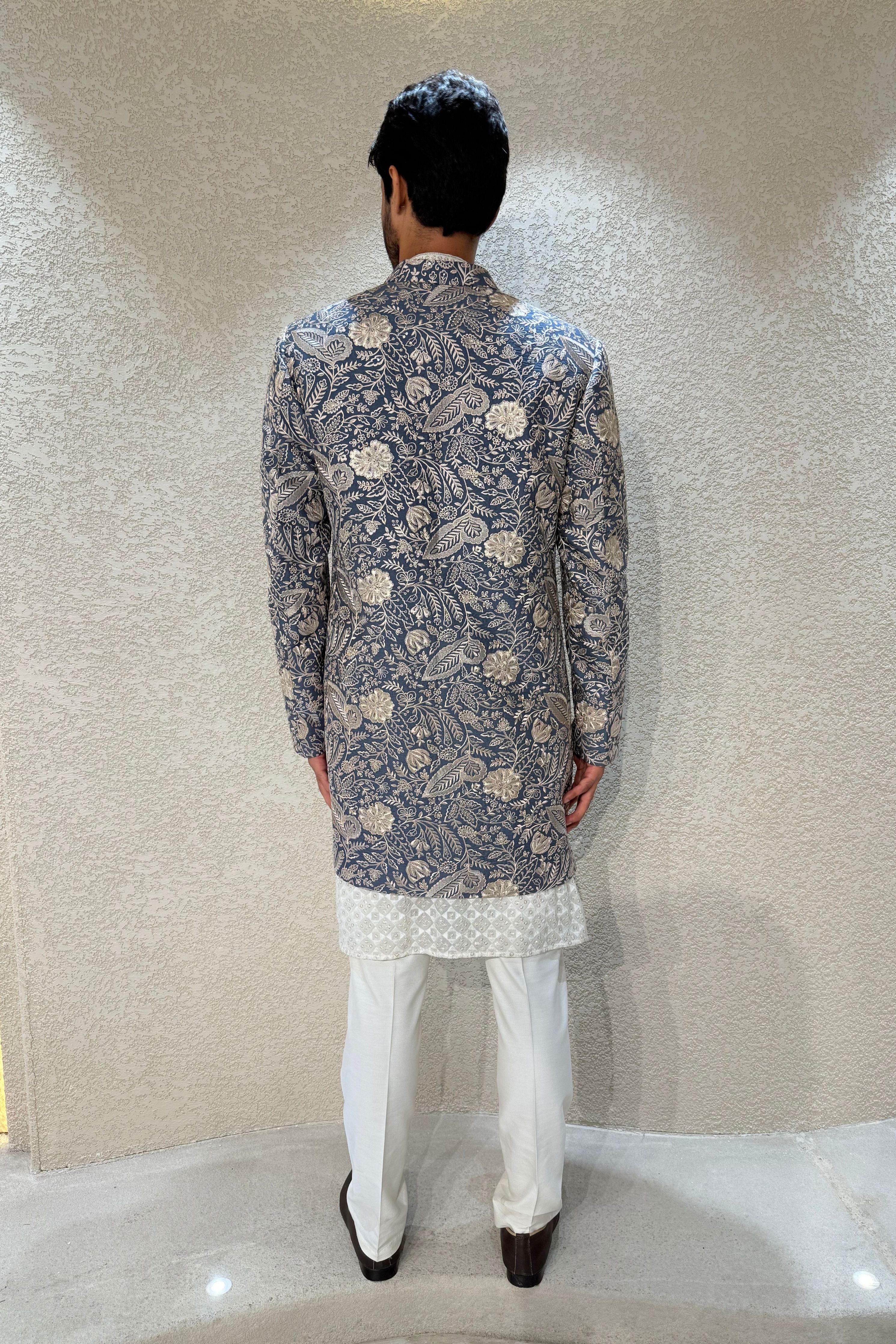 Royal Azure Indowestern