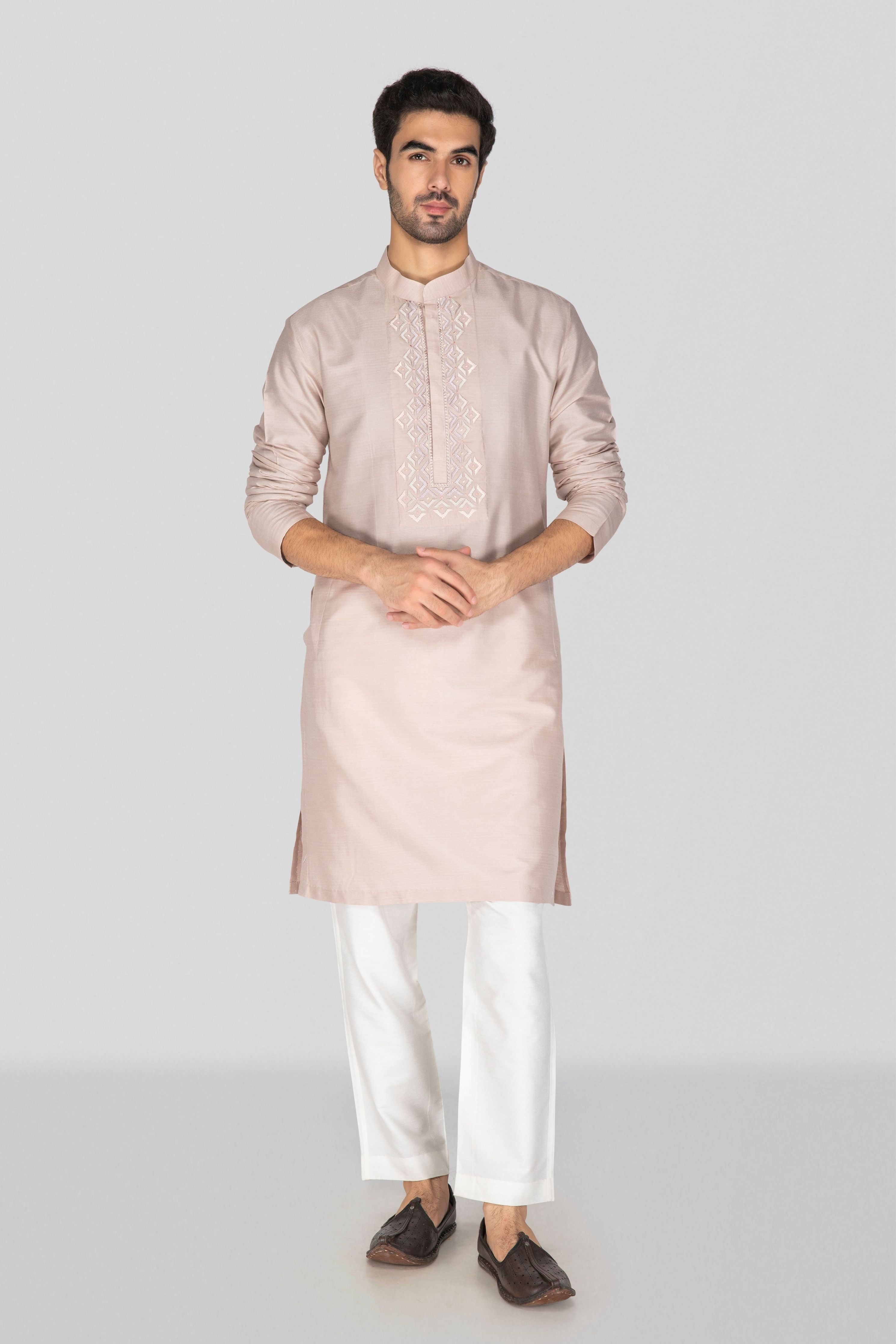 Nude Pink Kurta Set