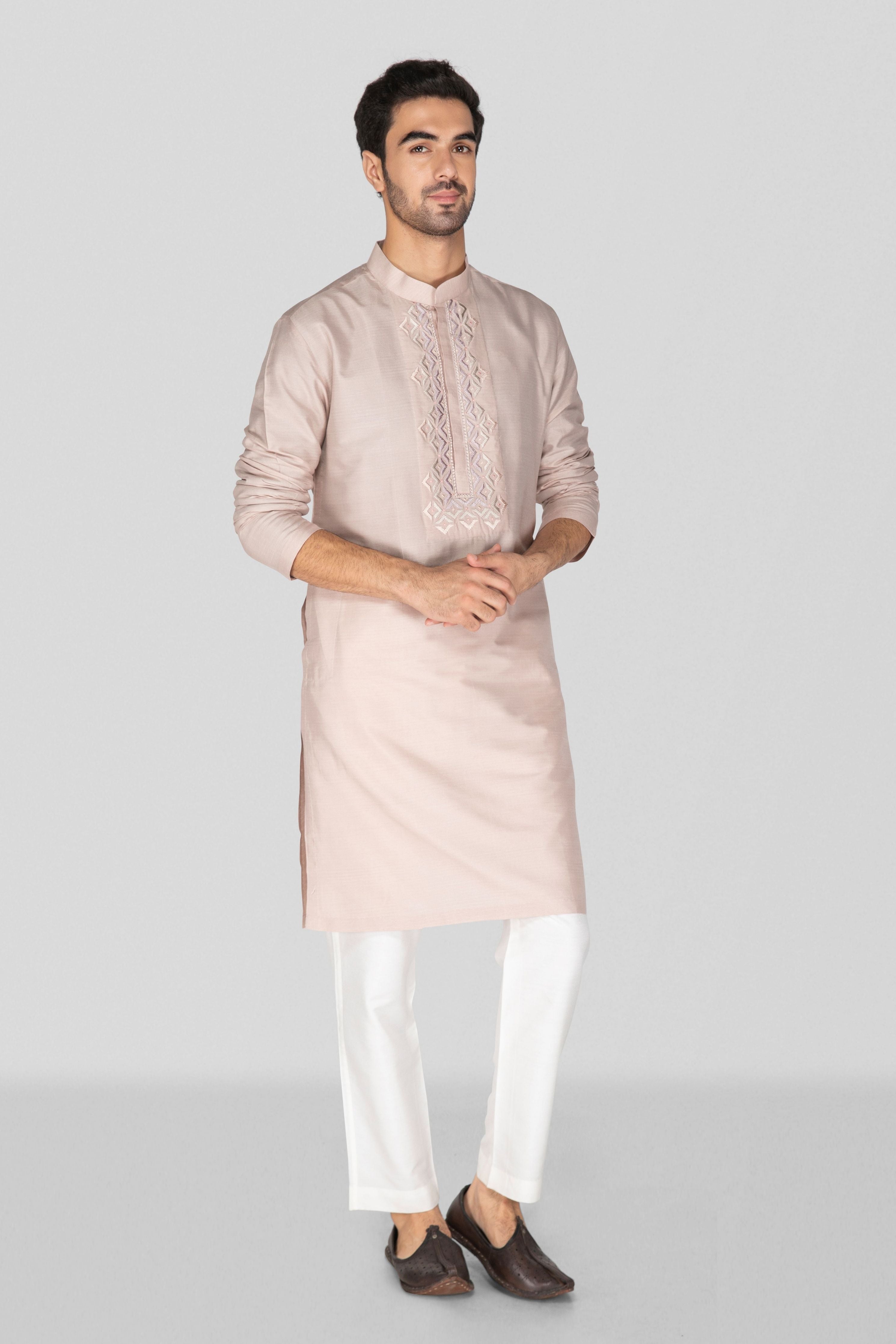 Nude Pink Kurta Set