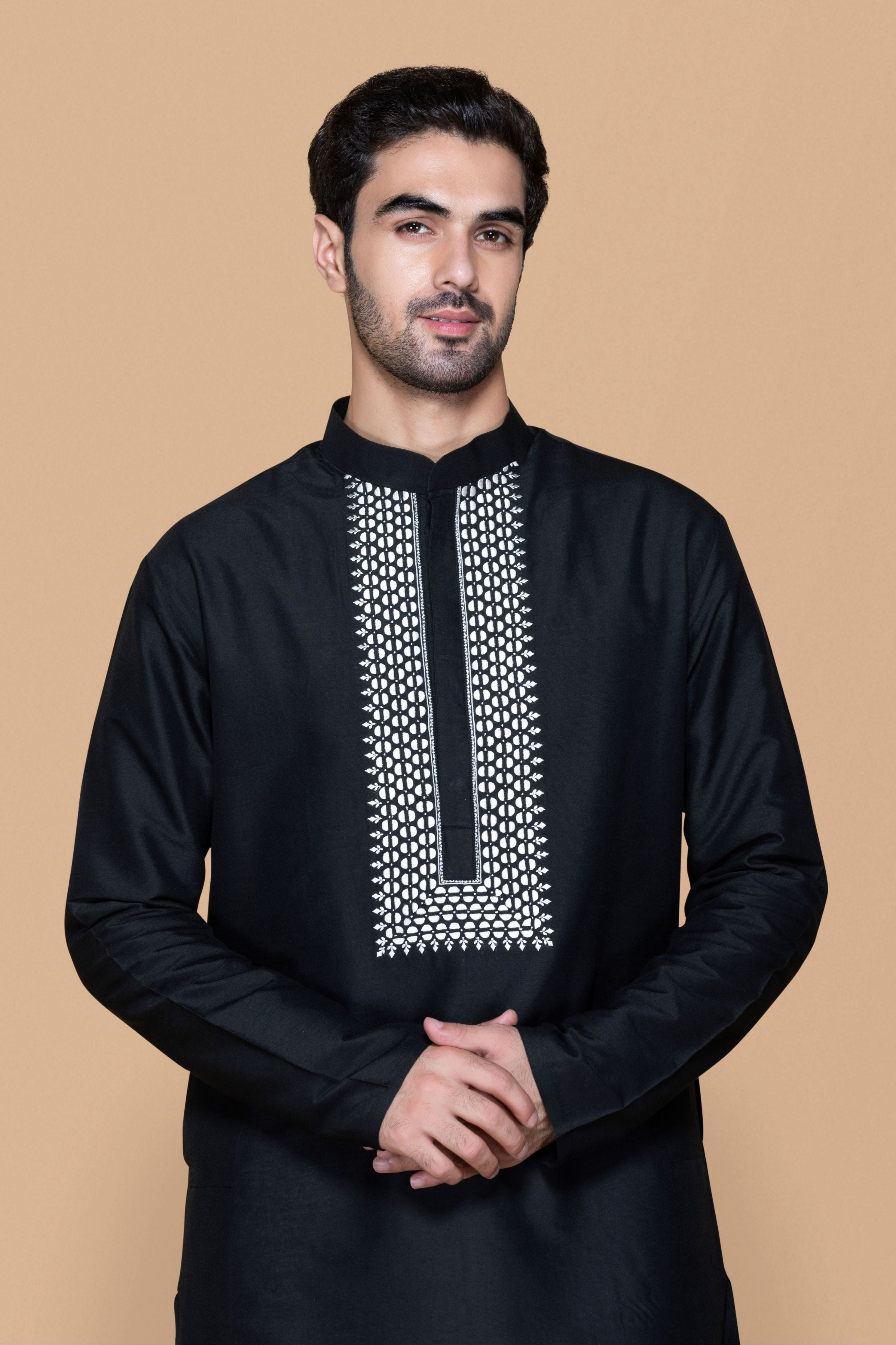 Black Kurta Set