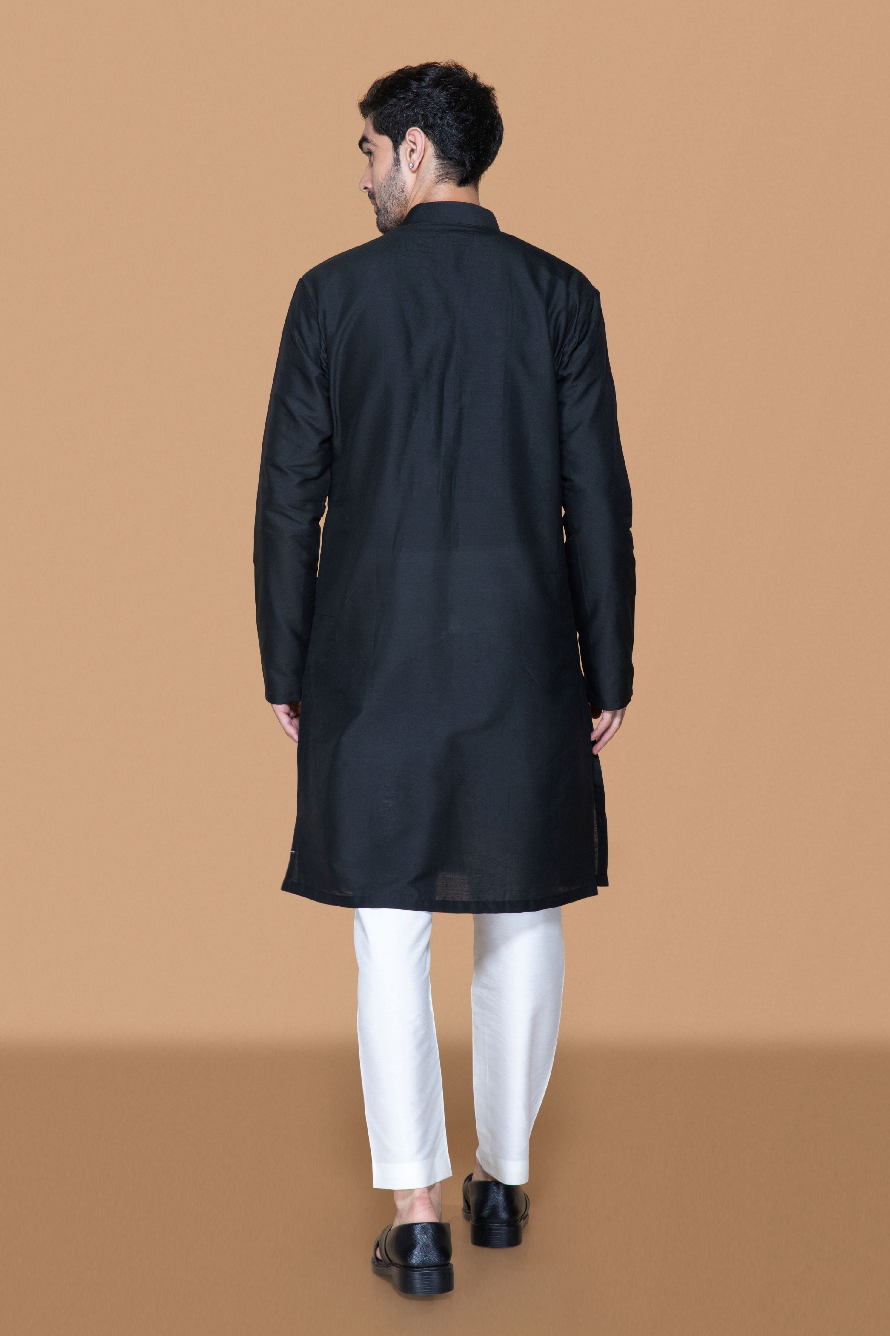 Black Kurta Set