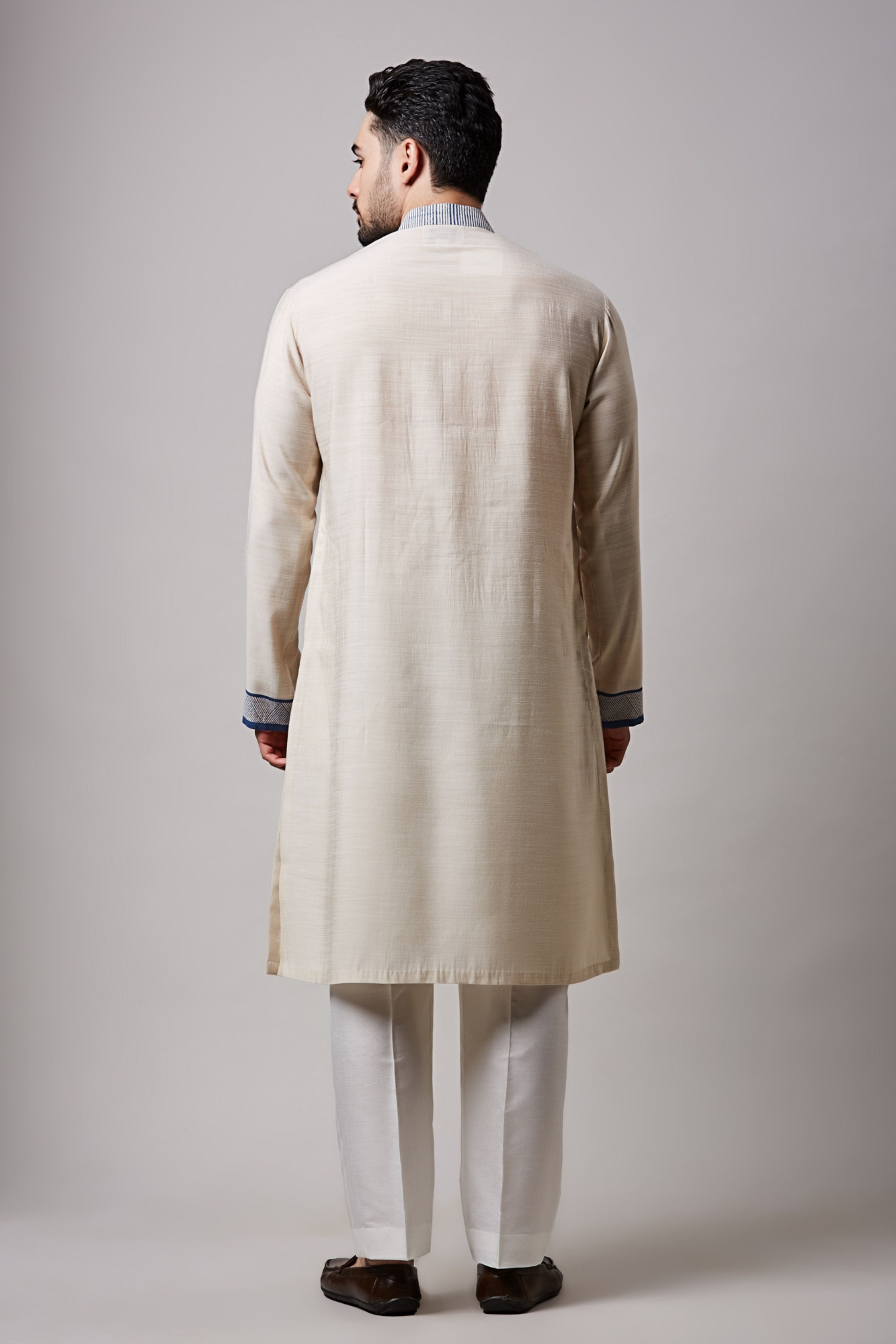 Harf Hand Block Printed Kurta Set