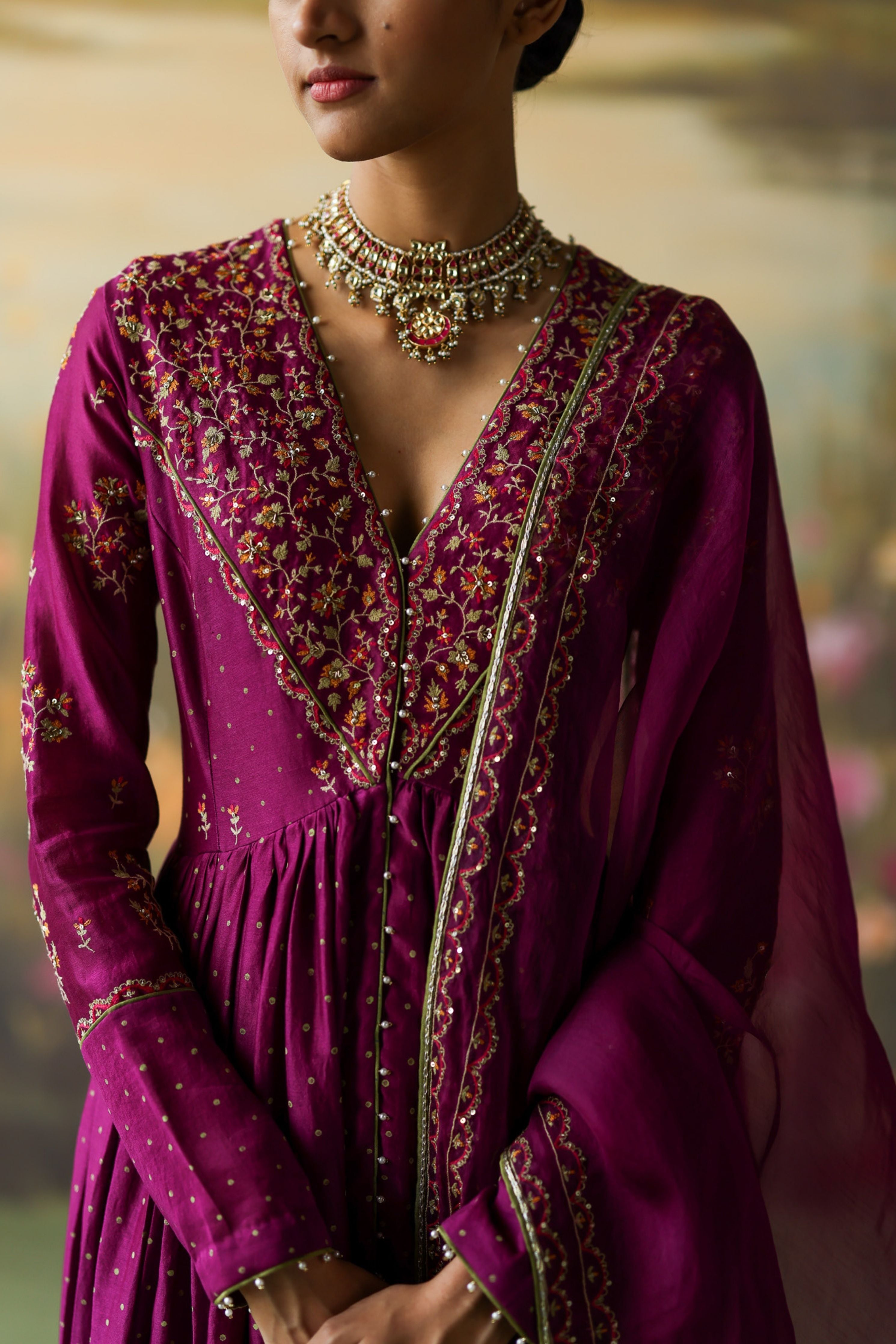 Pranika Anarkali Set