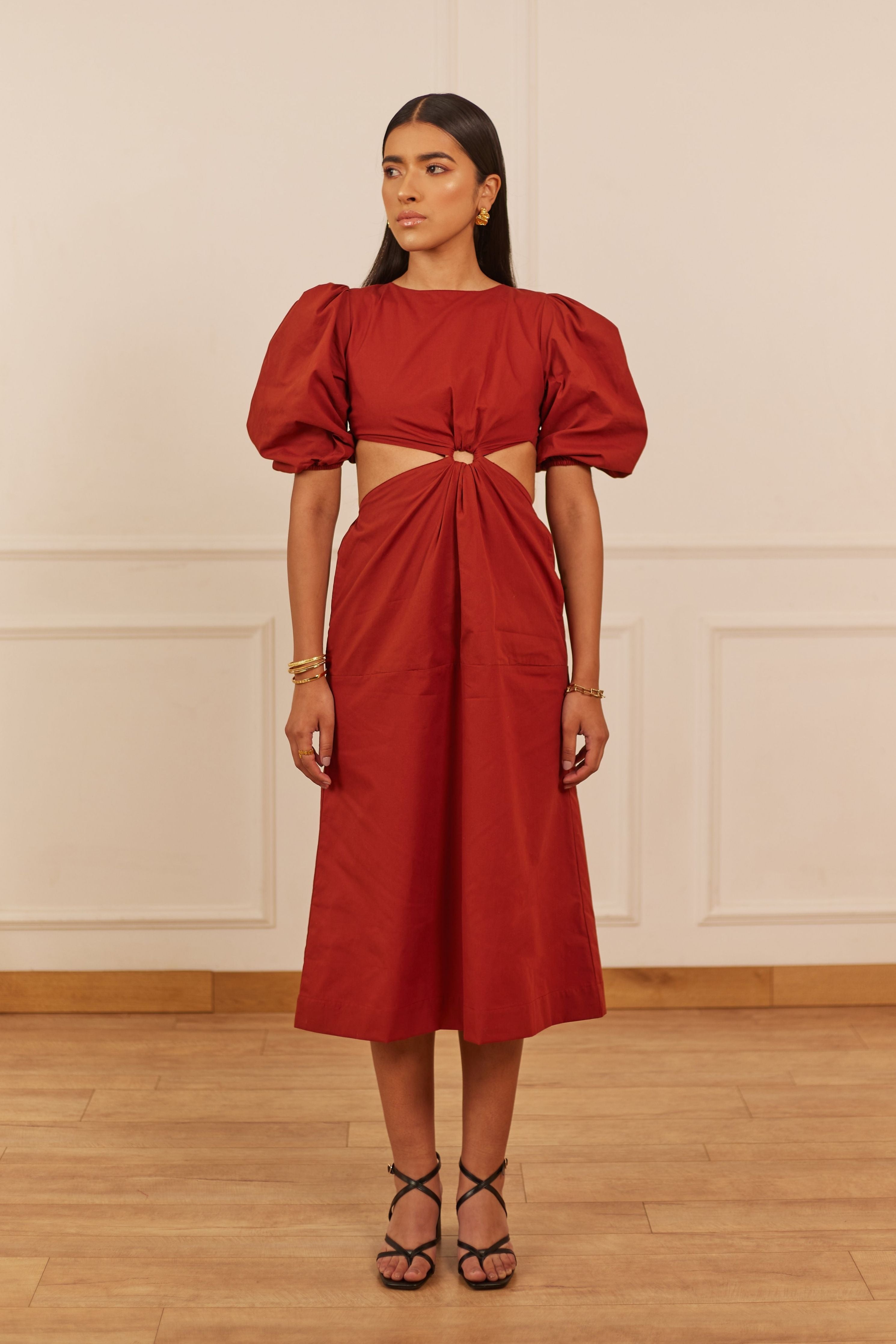 Gulmohar Midi Dress