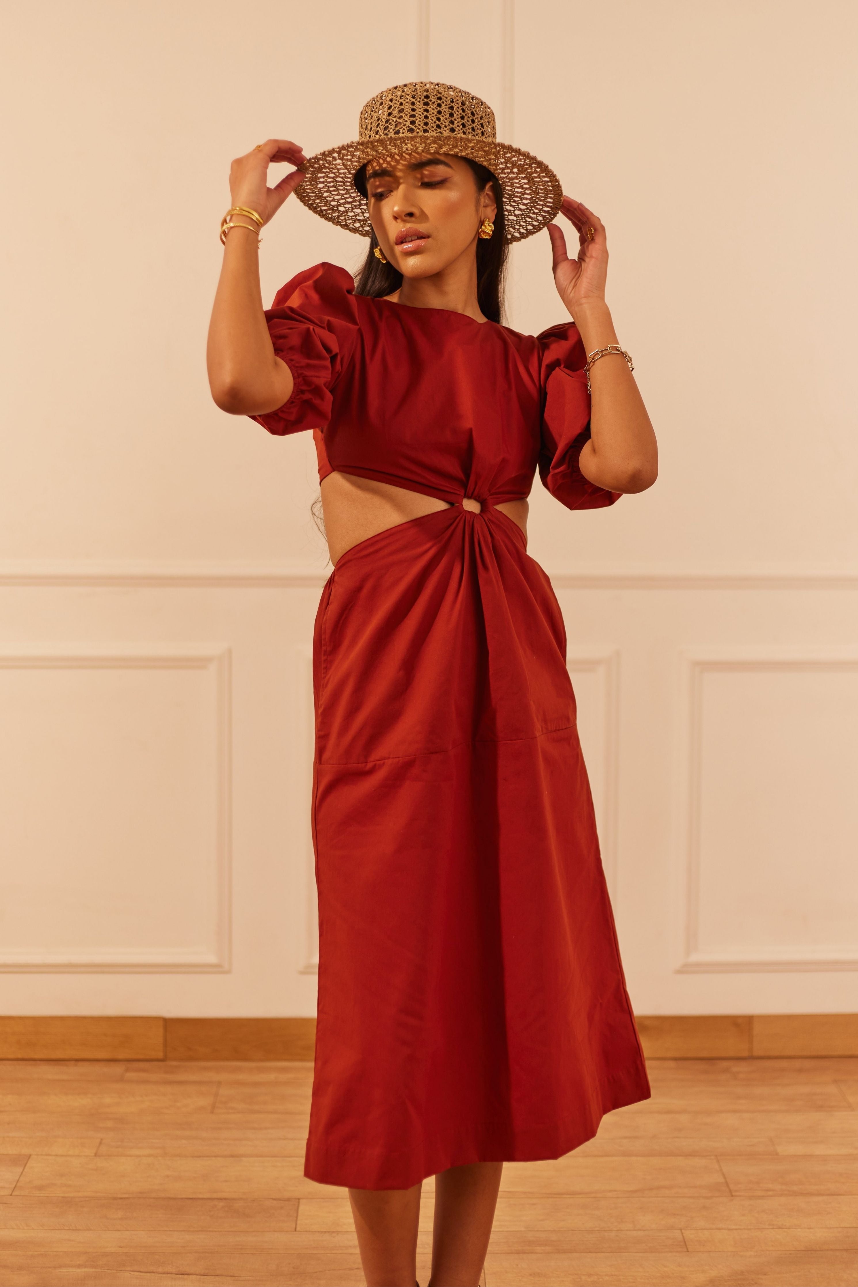 Gulmohar Midi Dress