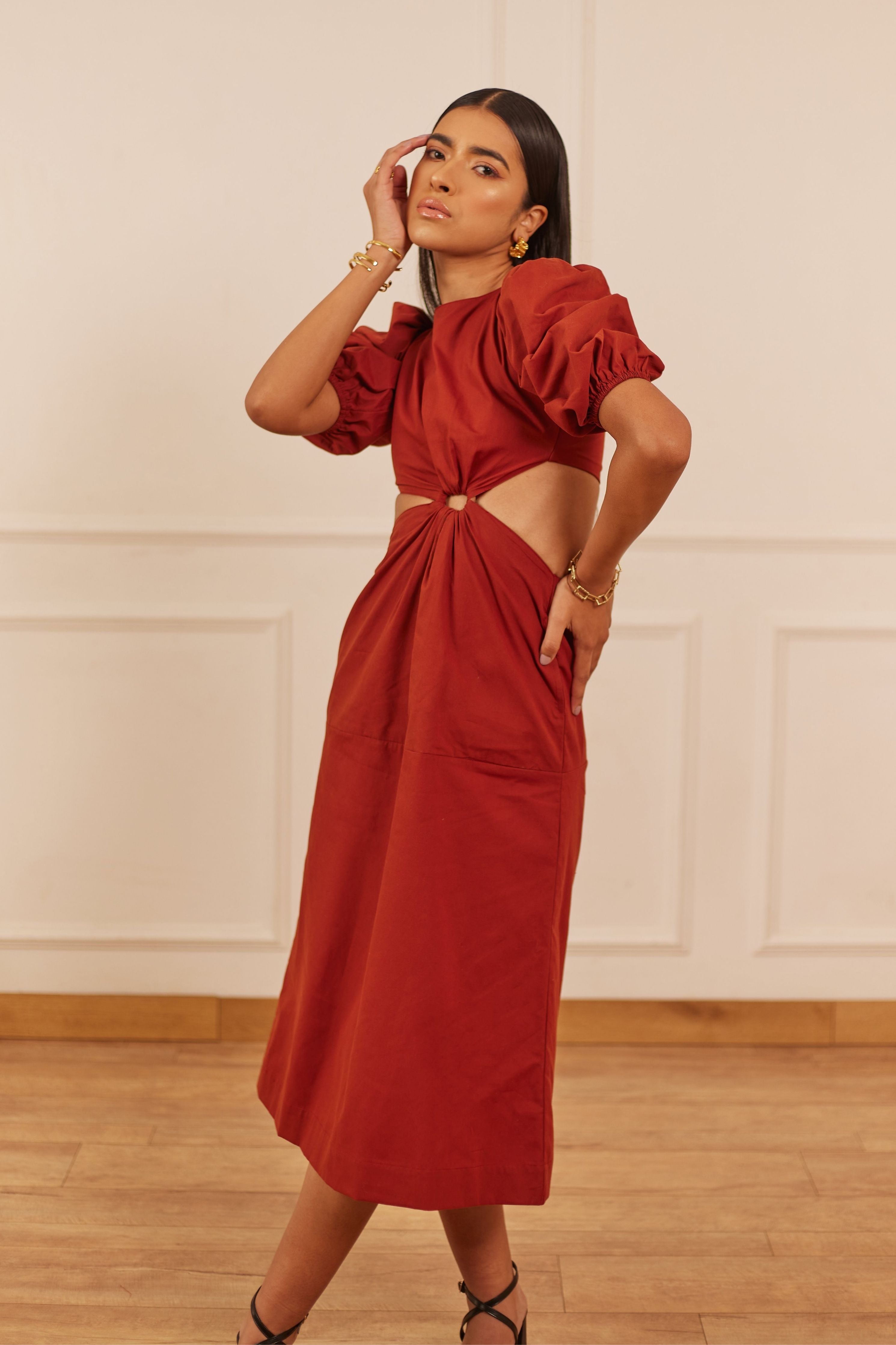 Gulmohar Midi Dress