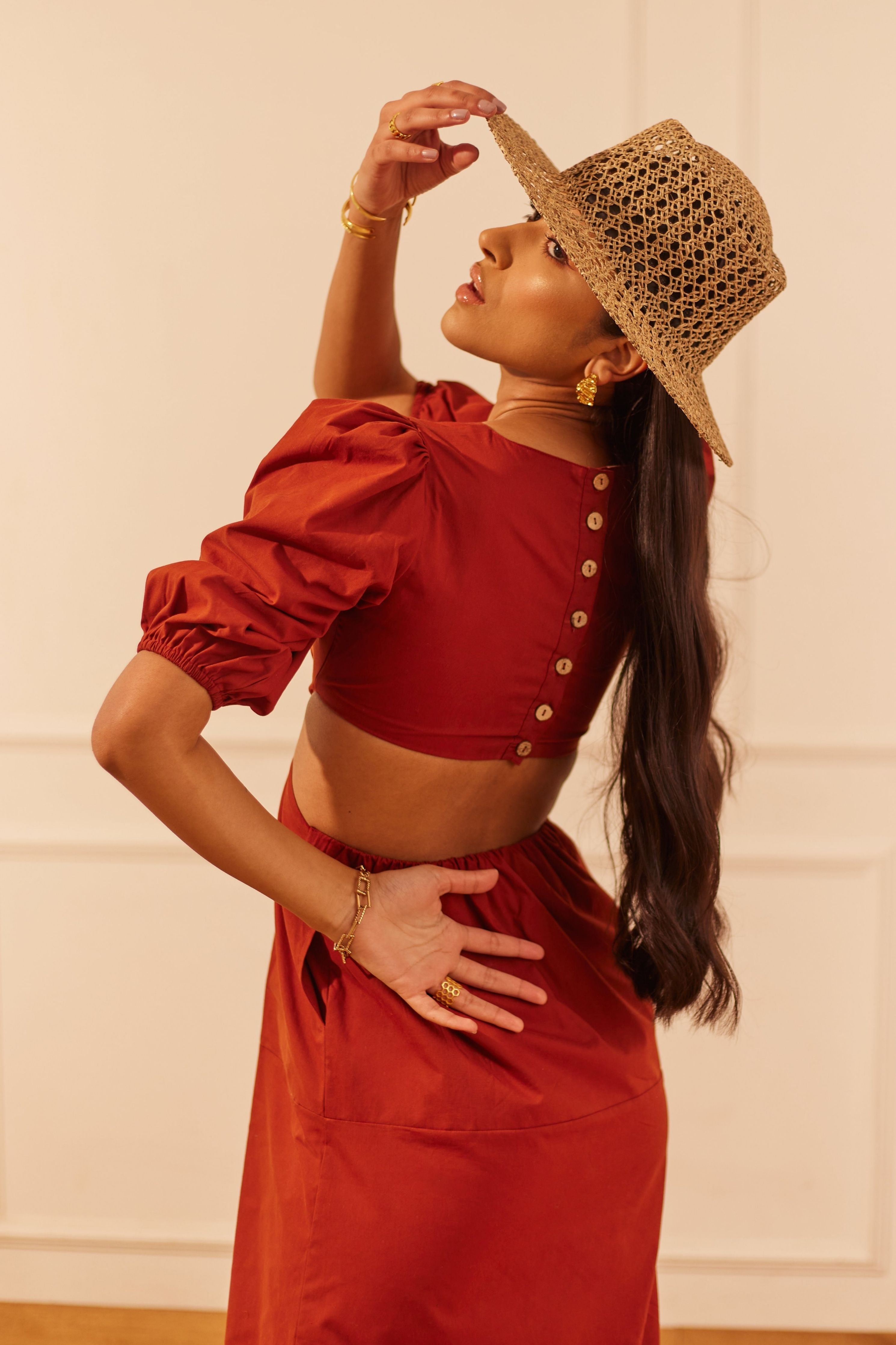 Gulmohar Midi Dress