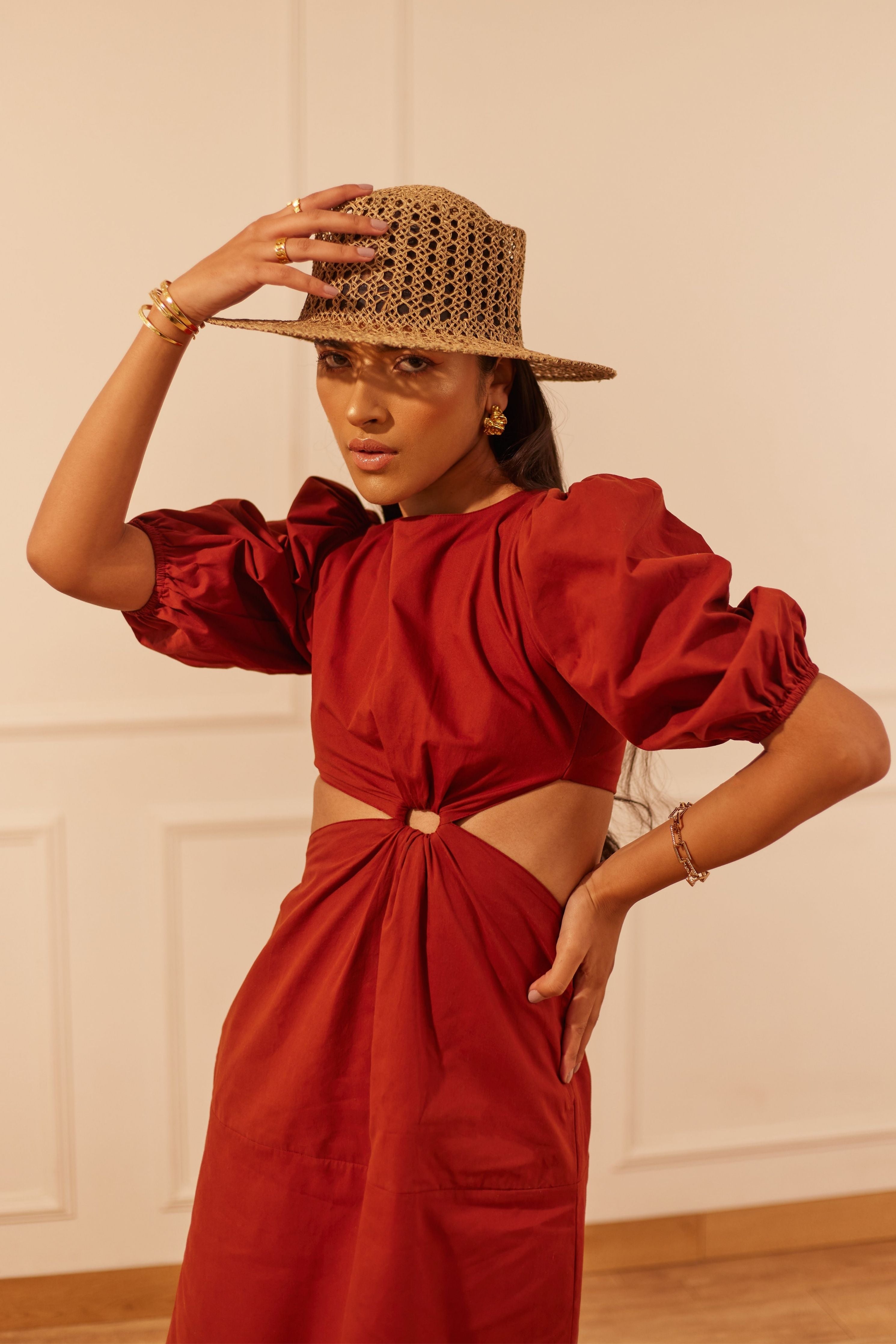 Gulmohar Midi Dress