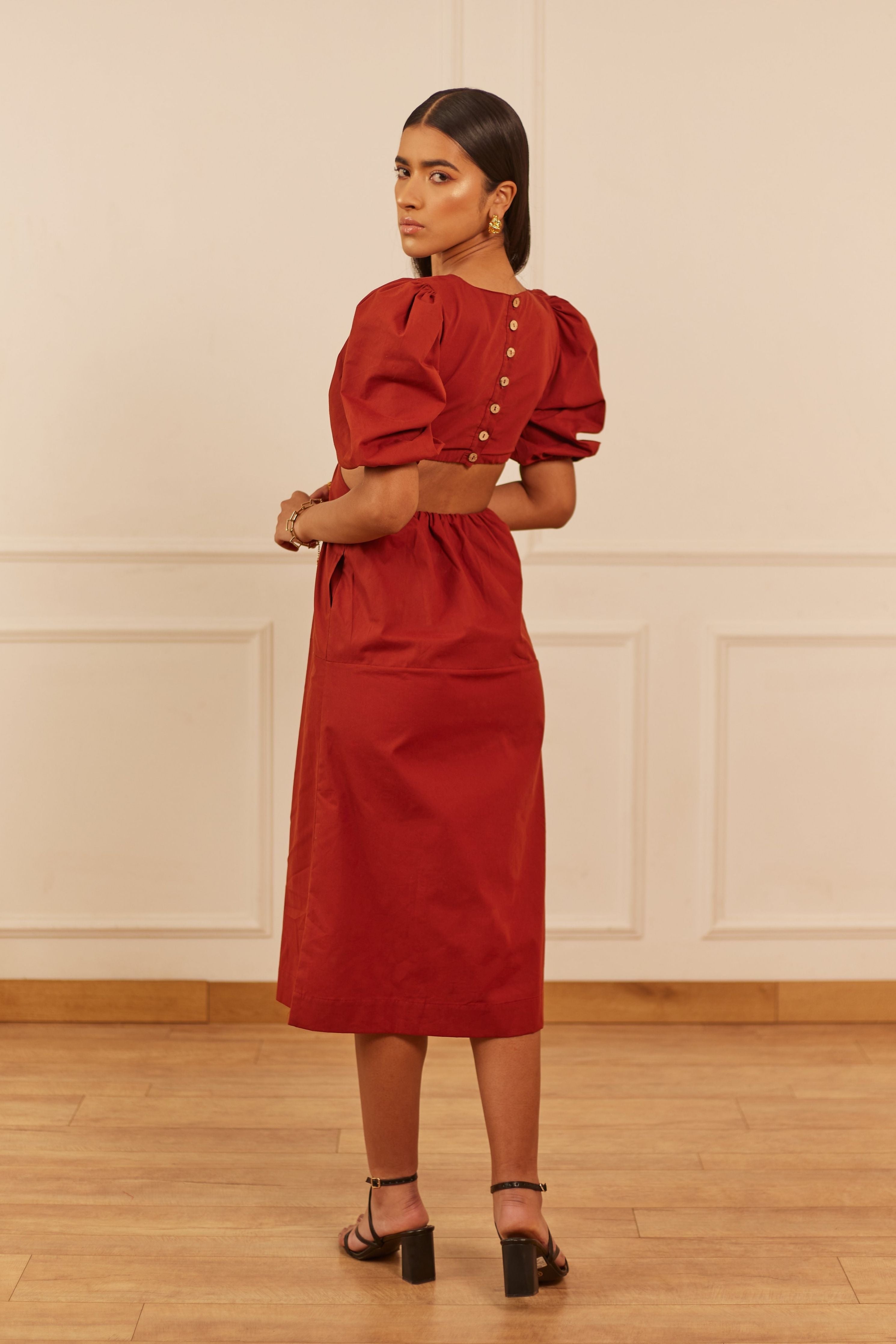 Gulmohar Midi Dress