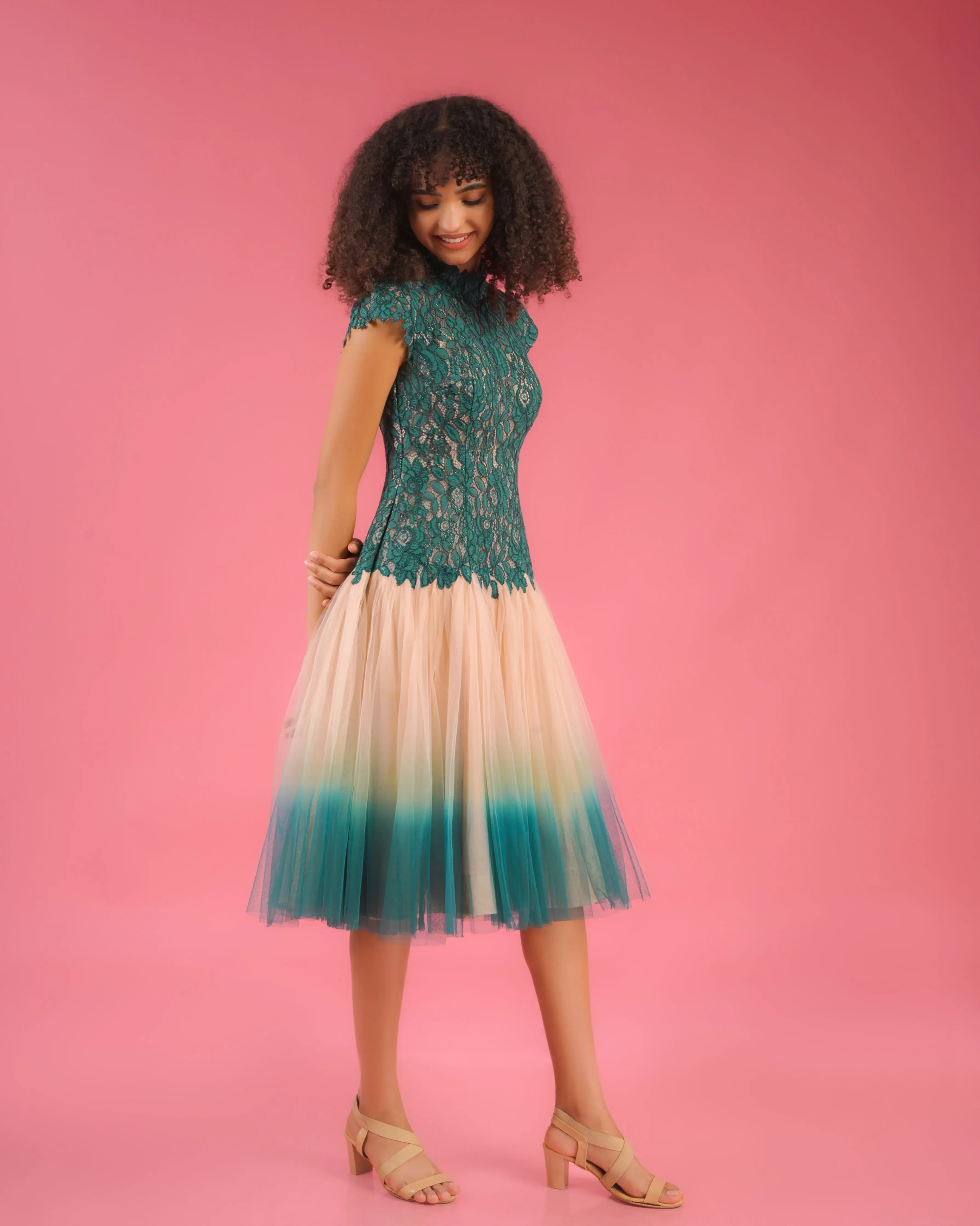 Charolette Kaitoke Duotone Dress