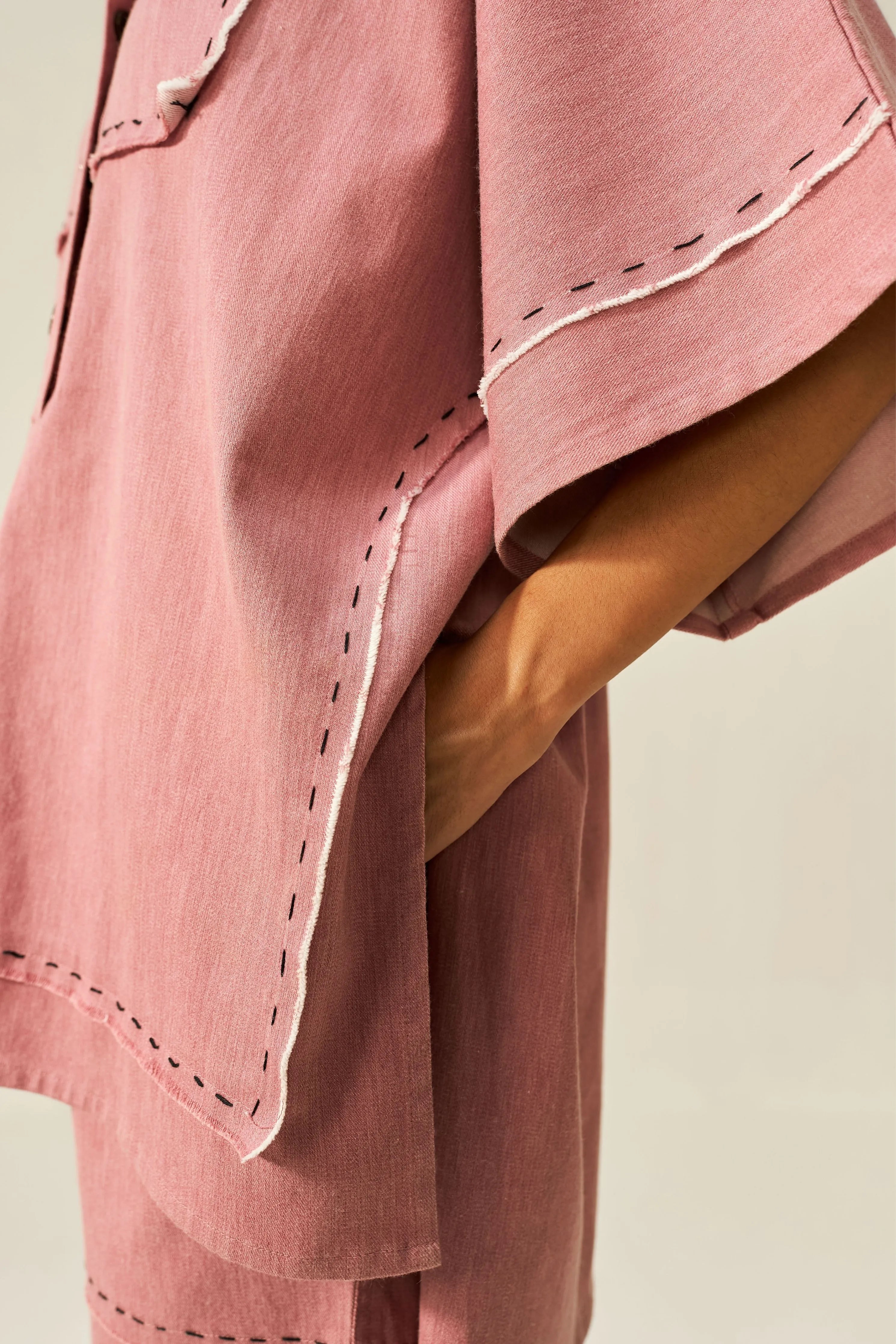 Lychee Mini Kaftan Co-ord Shorts