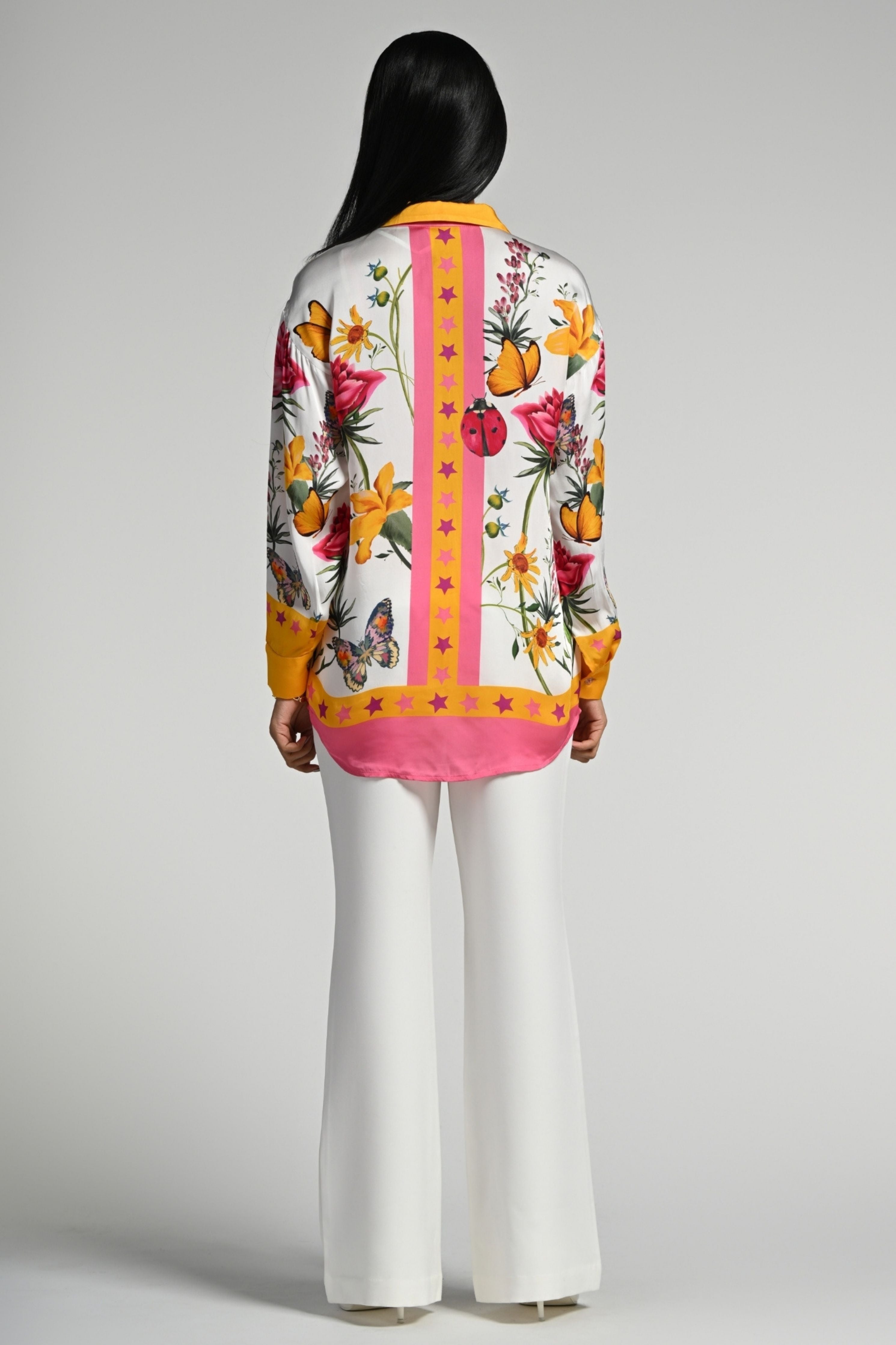 Fleur de Reve Silk Shirt