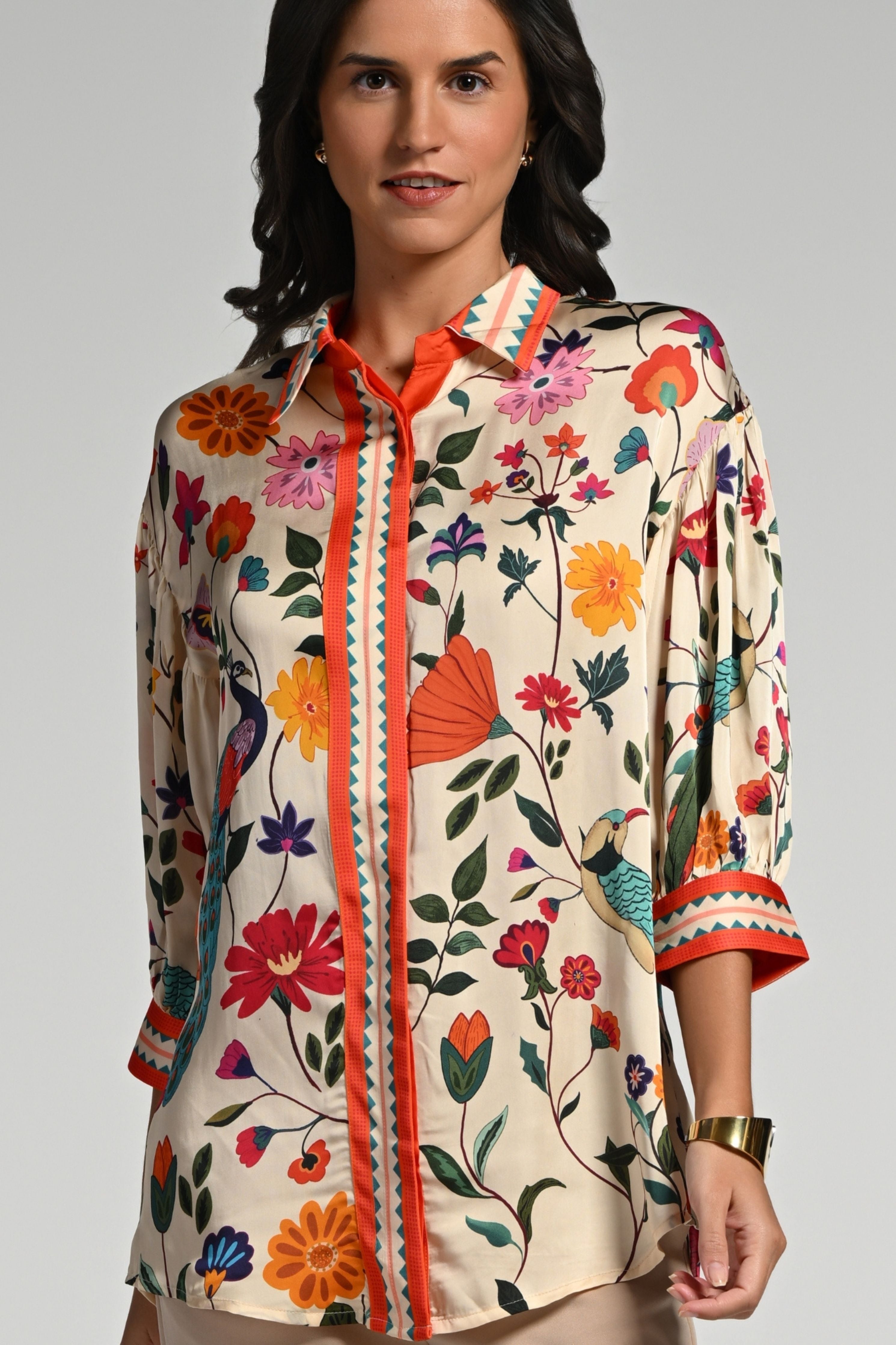 Bageecha Silk Shirt